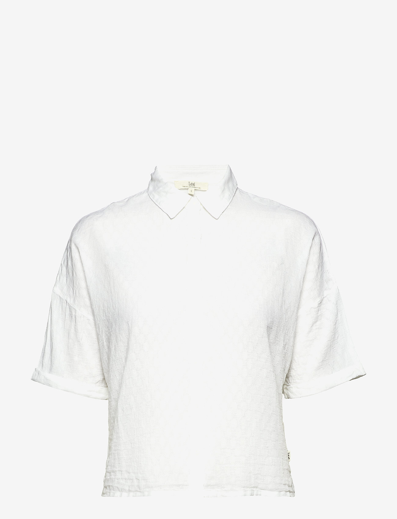 Lee Jeans - CROPPED SHIRT - bright white - 0