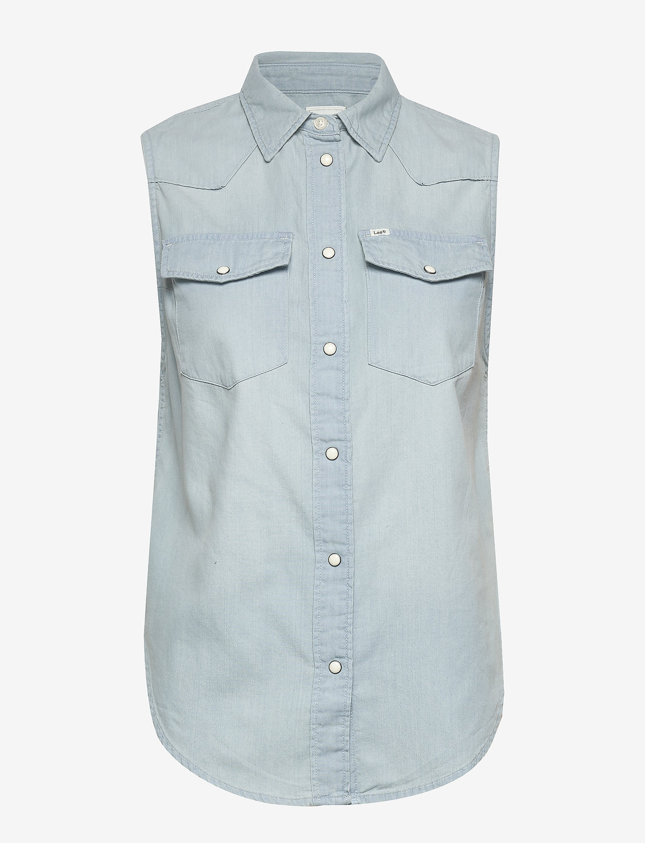 Lee Jeans - SLEEVELESS SHIRT - sterling blue - 0