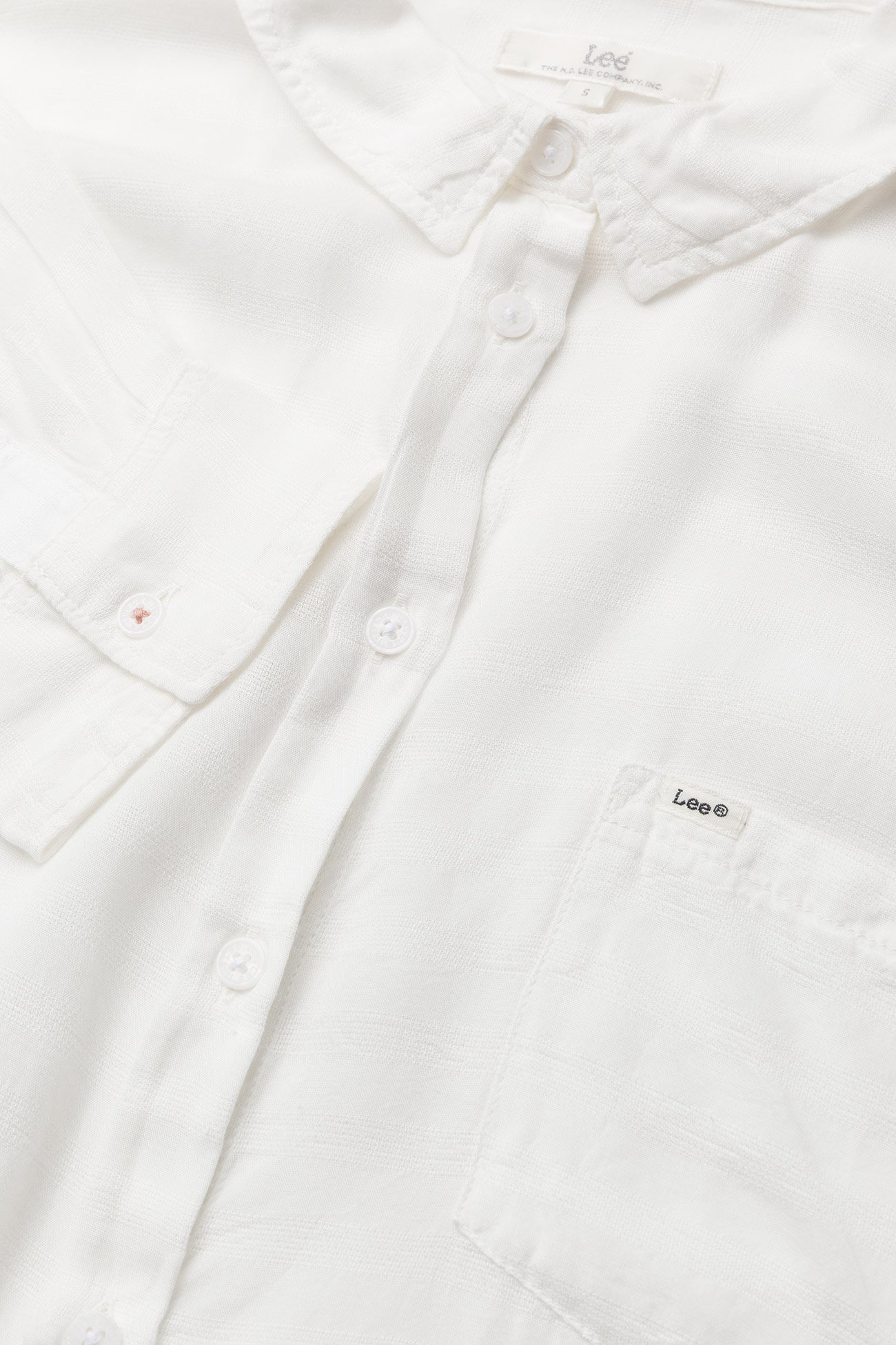 Lee Jeans - ULTIMATE SHIRT - white cotton - 4