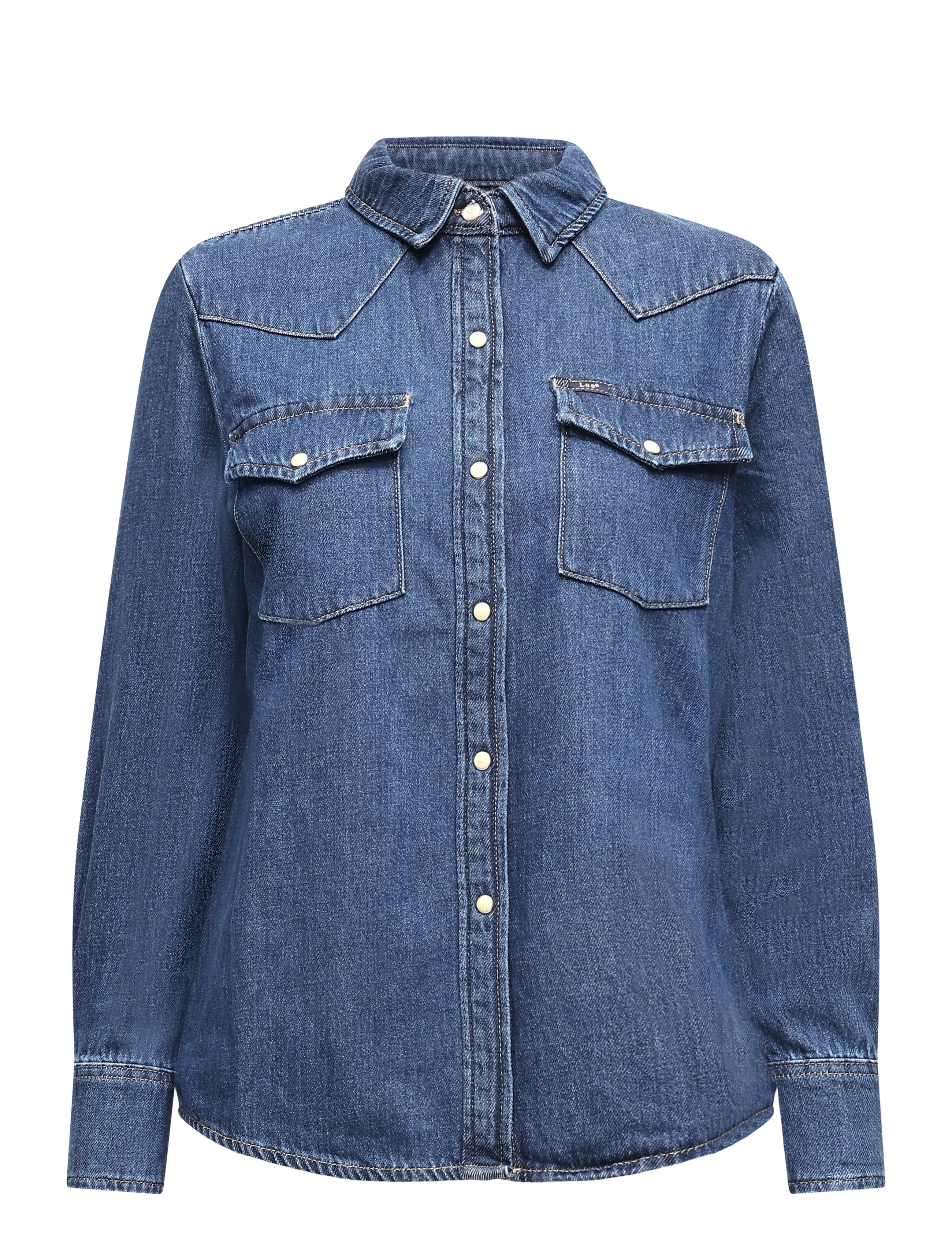 Lee Jeans REGULAR WESTERN SHIRT - Riided - ADVENTURING / blue