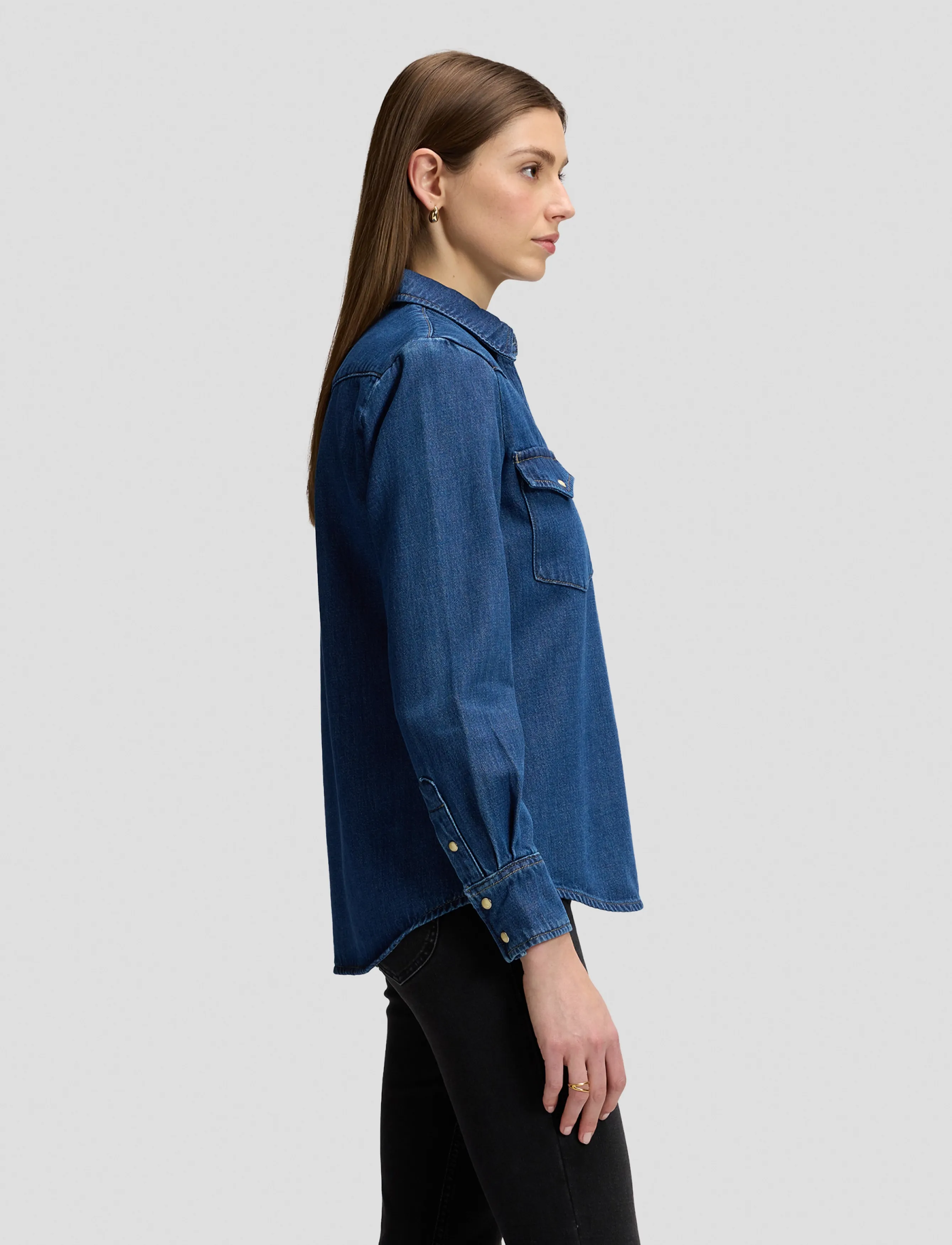 Lee Jeans - REGULAR WESTERN SHIRT - denimskjorter - adventuring - 4