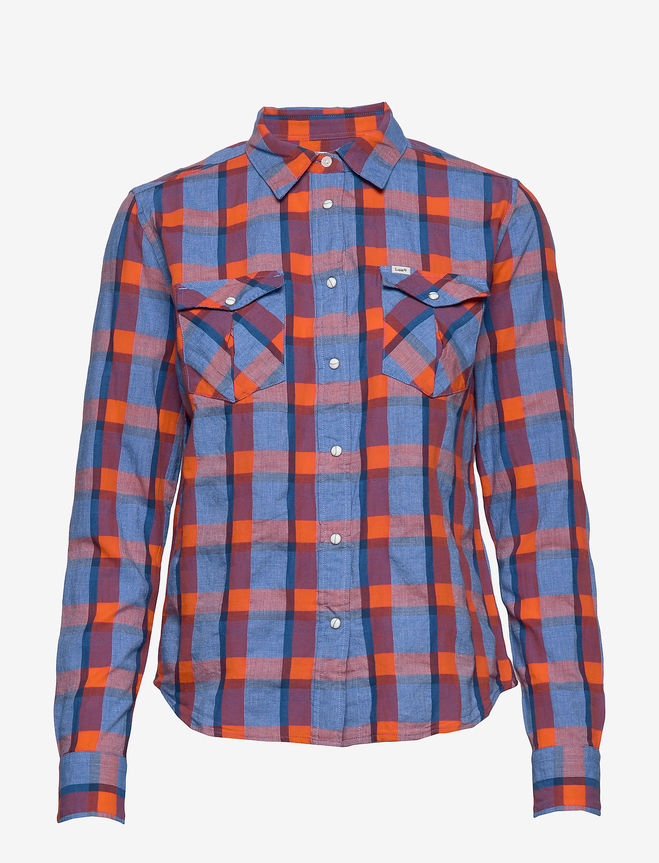 Lee Jeans - REGULAR WESTERN SHIR - poppy red - 0