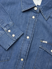 Lee Jeans - REGULAR WESTERN SHIR - teksasärgid - washed blue - 2