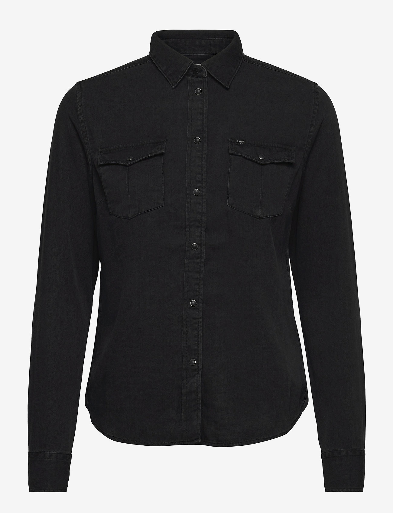 Lee Jeans - REGULAR WESTERN SHIR - black - 0