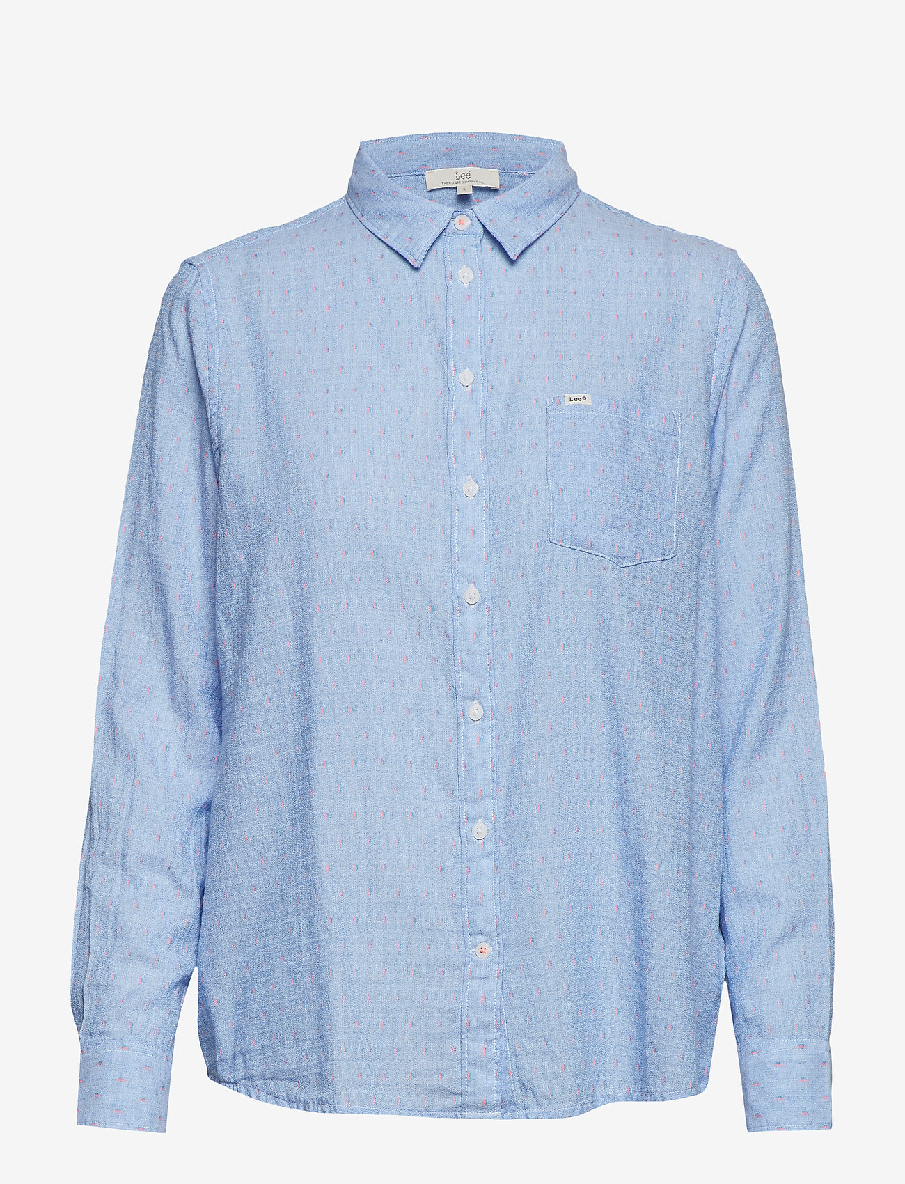 Lee Jeans - ONE POCKET SHIRT - heather blue - 0