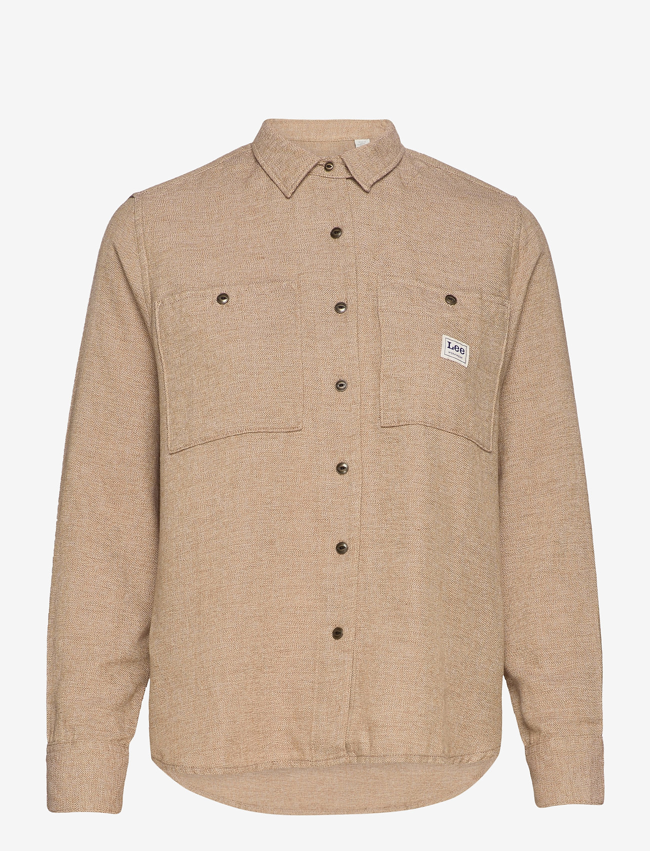Lee Jeans - WORKER SHIRT - bleached sand - 0