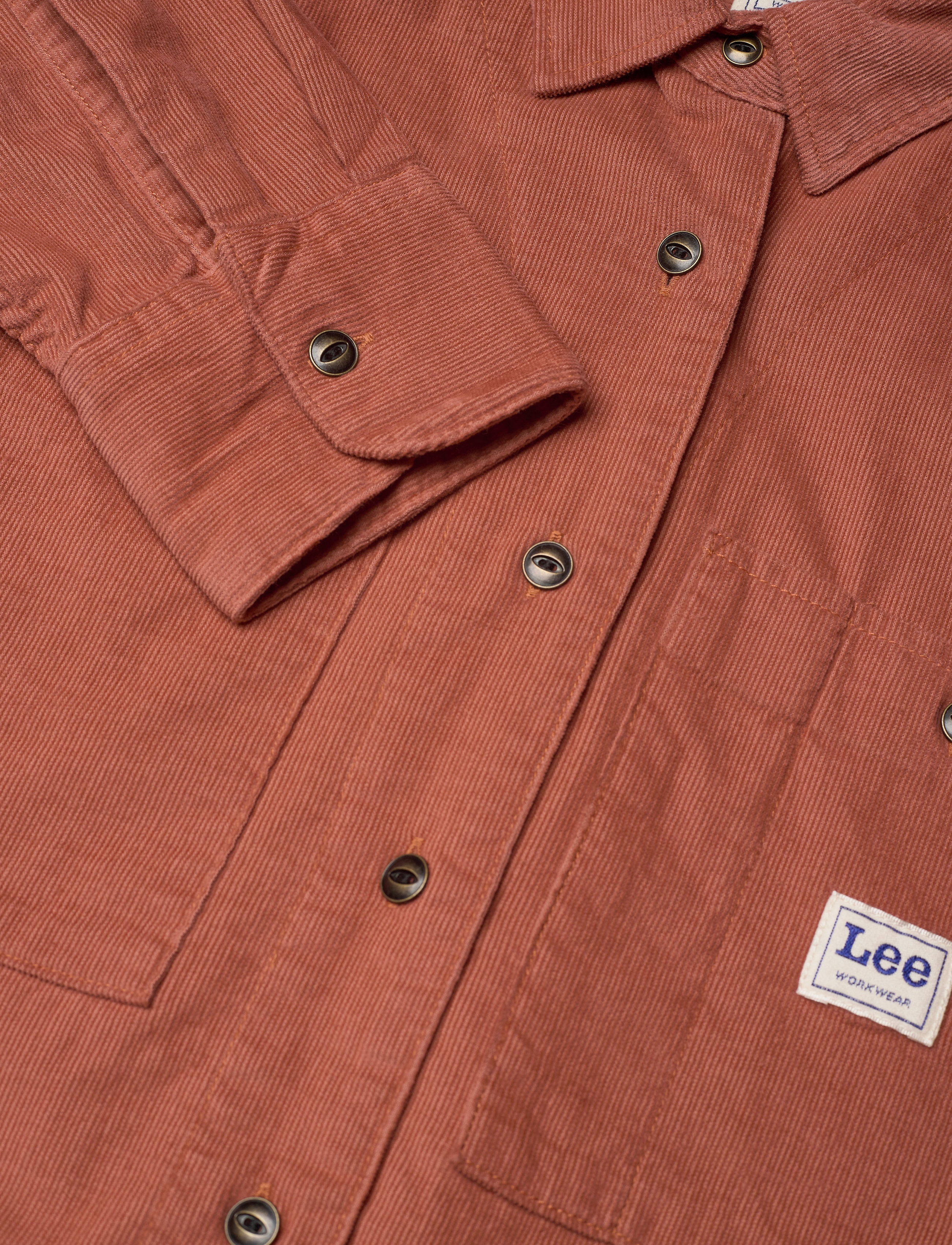 Lee Jeans - WORKER SHIRT - burnt ocra - 2