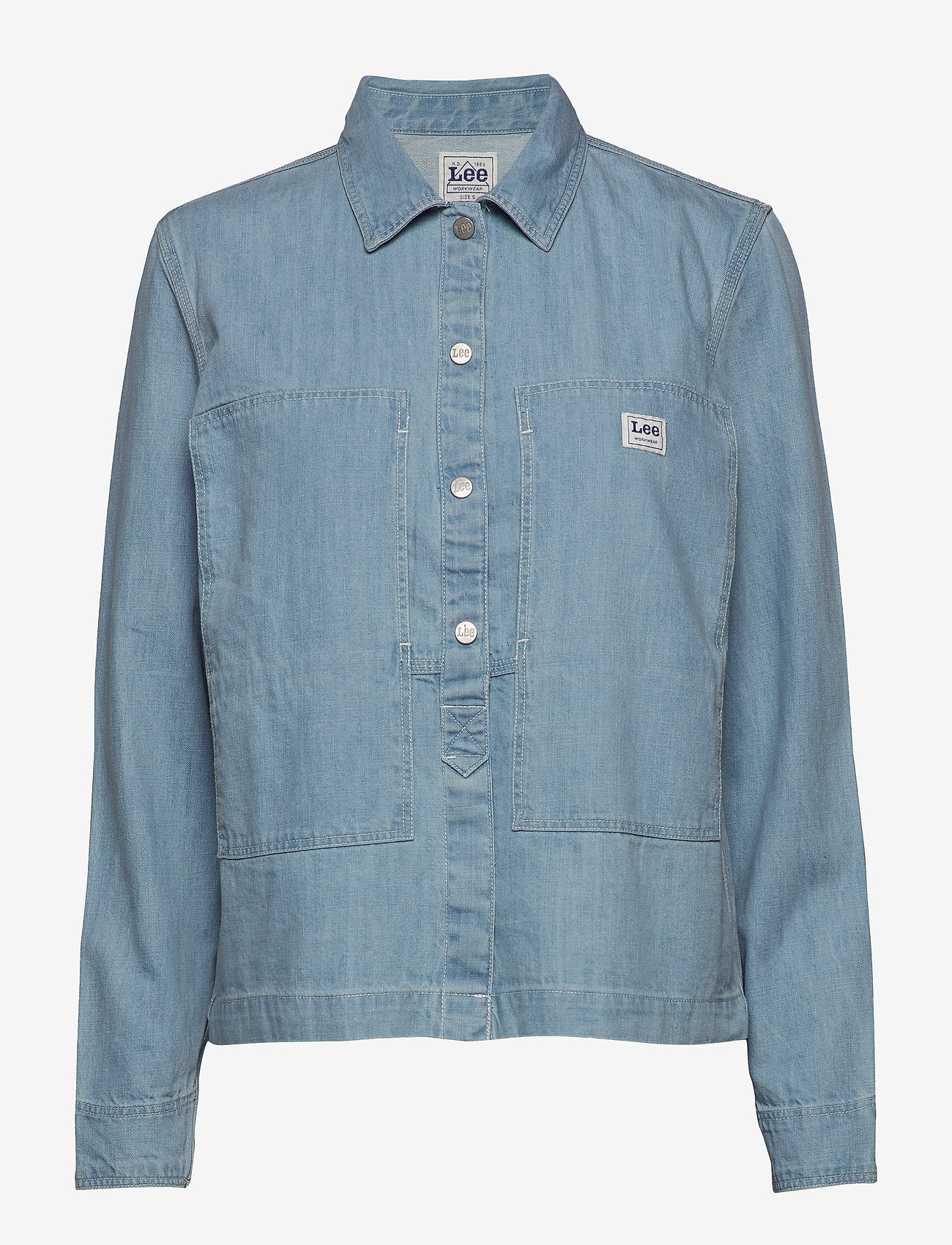 Lee Jeans - WORKWEAR OVERSHIRT - heather blue - 0