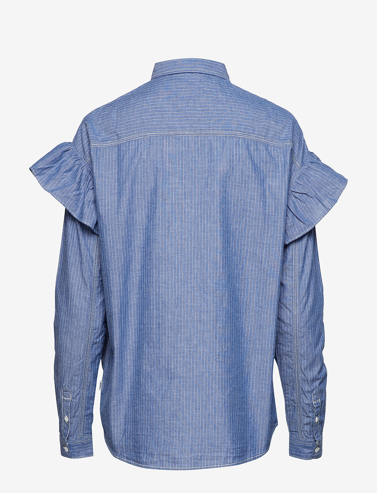 Lee Jeans - Ruffle shirt - workwear blue - 1