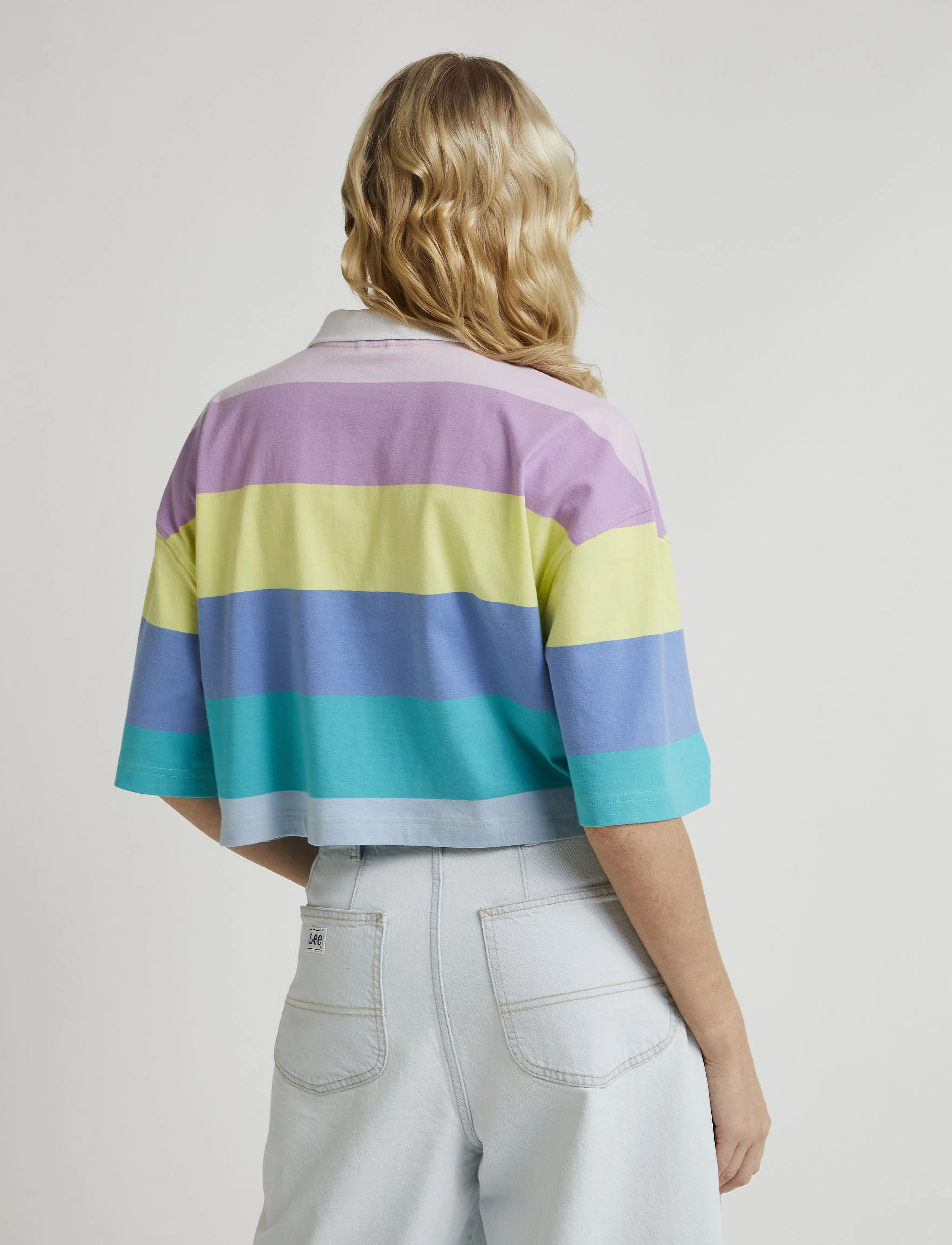 Lee Jeans - CROPPED POLO - brimstone - 3