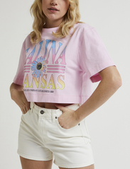 Lee Jeans - LOOSE CROPPED TEE - alhaisimmat hinnat - katy pink - 2