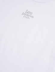 Lee Jeans - GRAPHIC TEE - alhaisimmat hinnat - bright white - 7