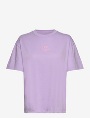 GRAPHIC TEE - ORCHID
