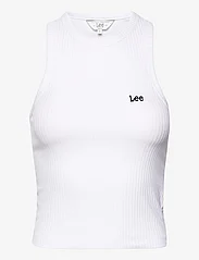 Lee Jeans - RACER TANK - alhaisimmat hinnat - bright white - 0
