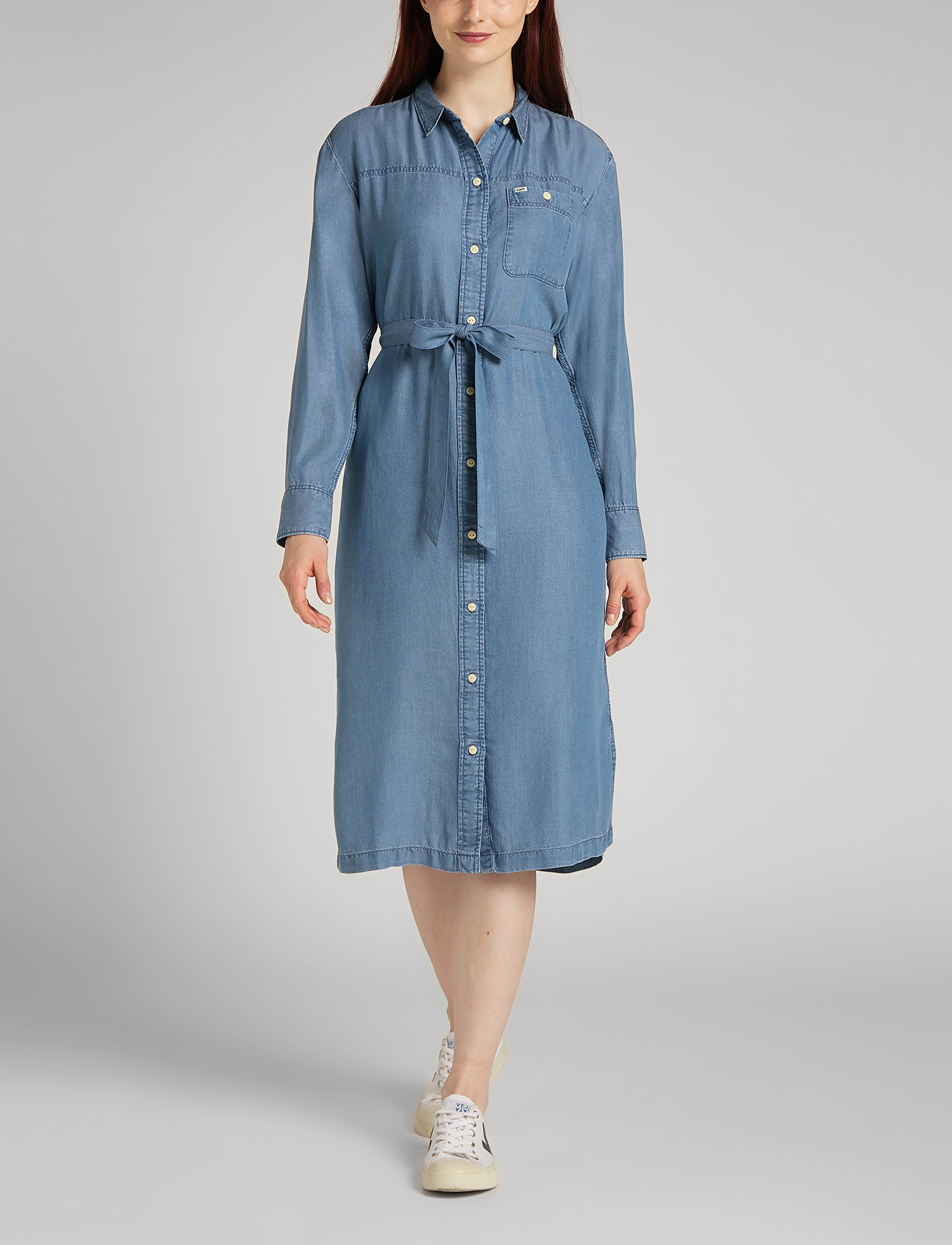 Lee Jeans - WESTERN DRESS - blue yonder - 2