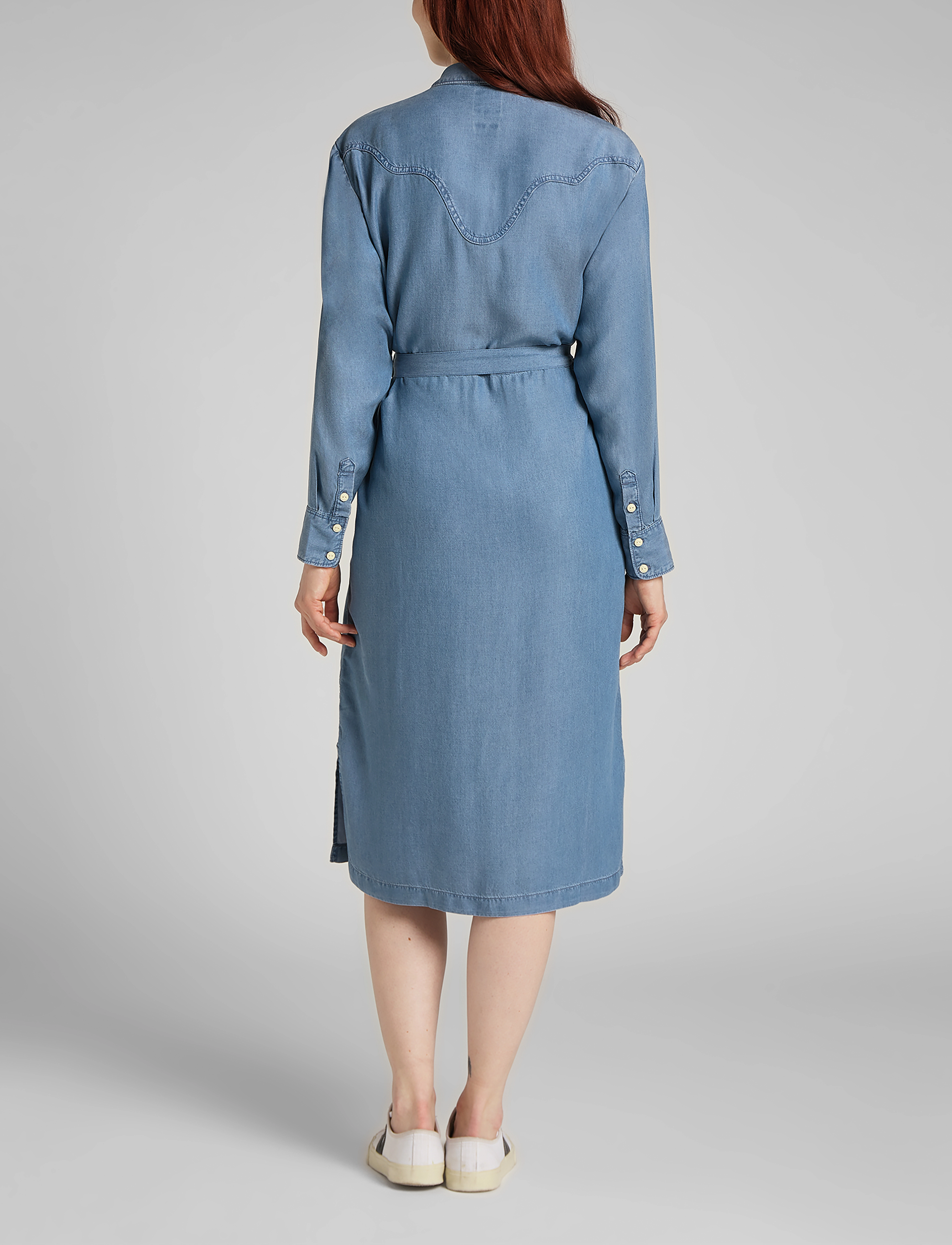 Lee Jeans - WESTERN DRESS - blue yonder - 4