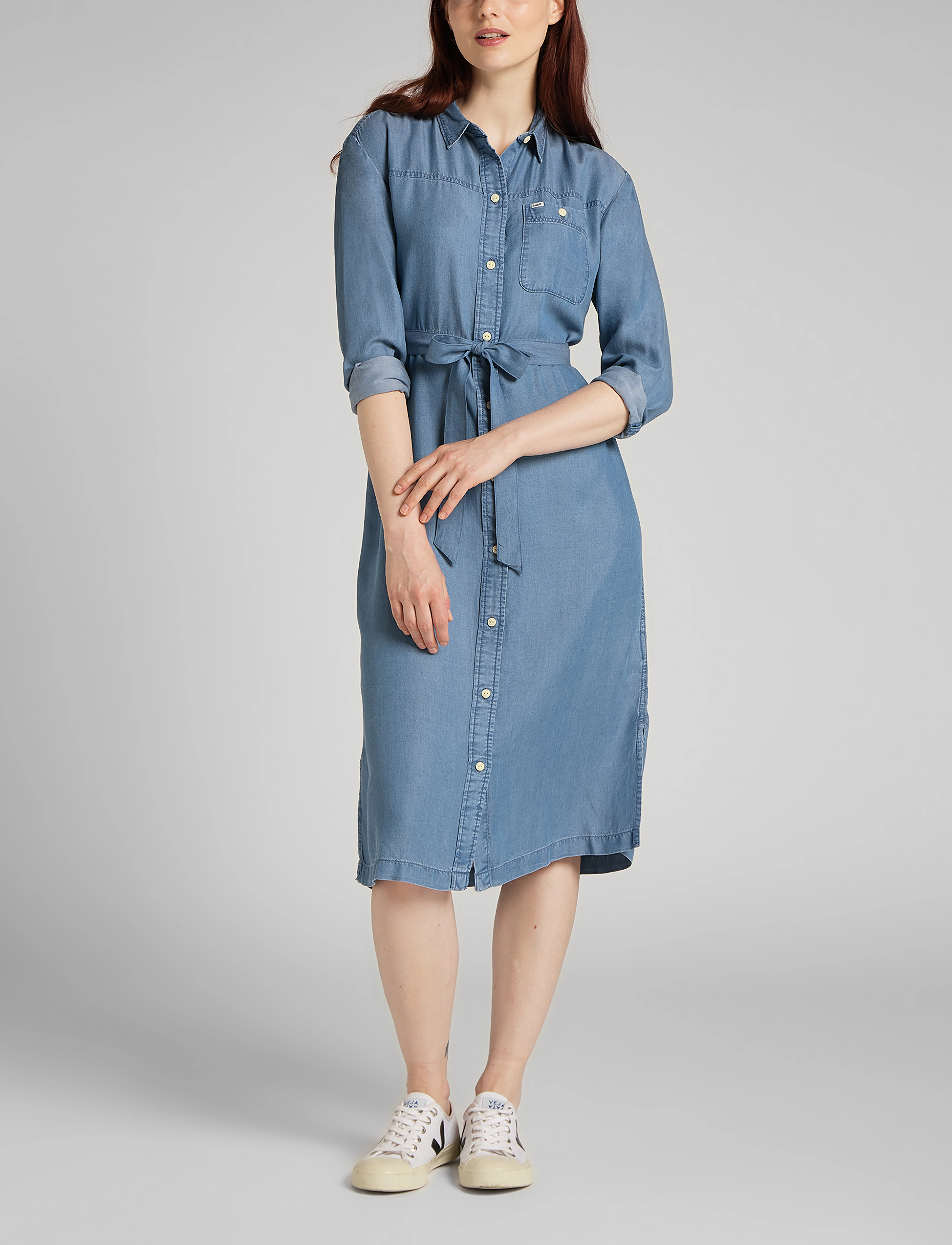 Lee Jeans - WESTERN DRESS - blue yonder - 5