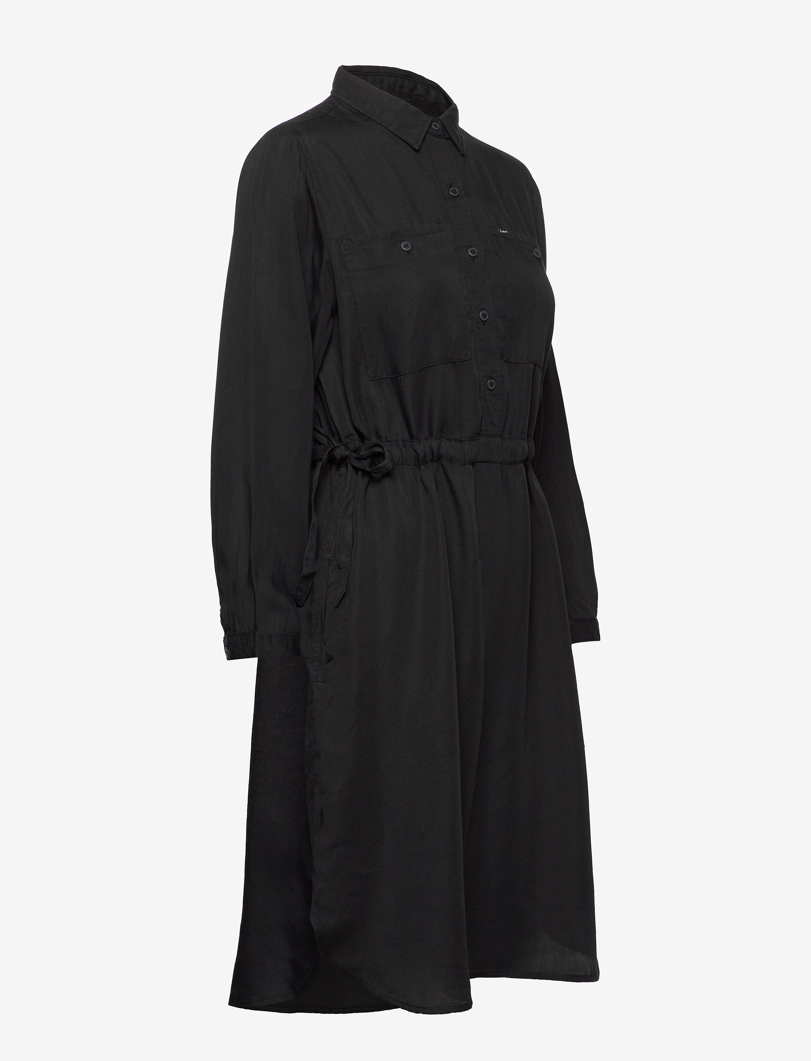 Lee Jeans - WORKER DRAPEY DRESS - black - 3