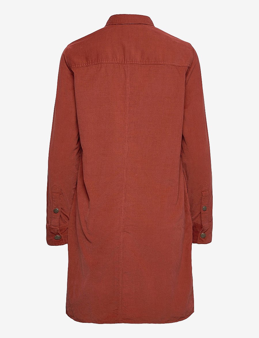 Lee Jeans - WORKSHIRT DRESS - red ochre - 1