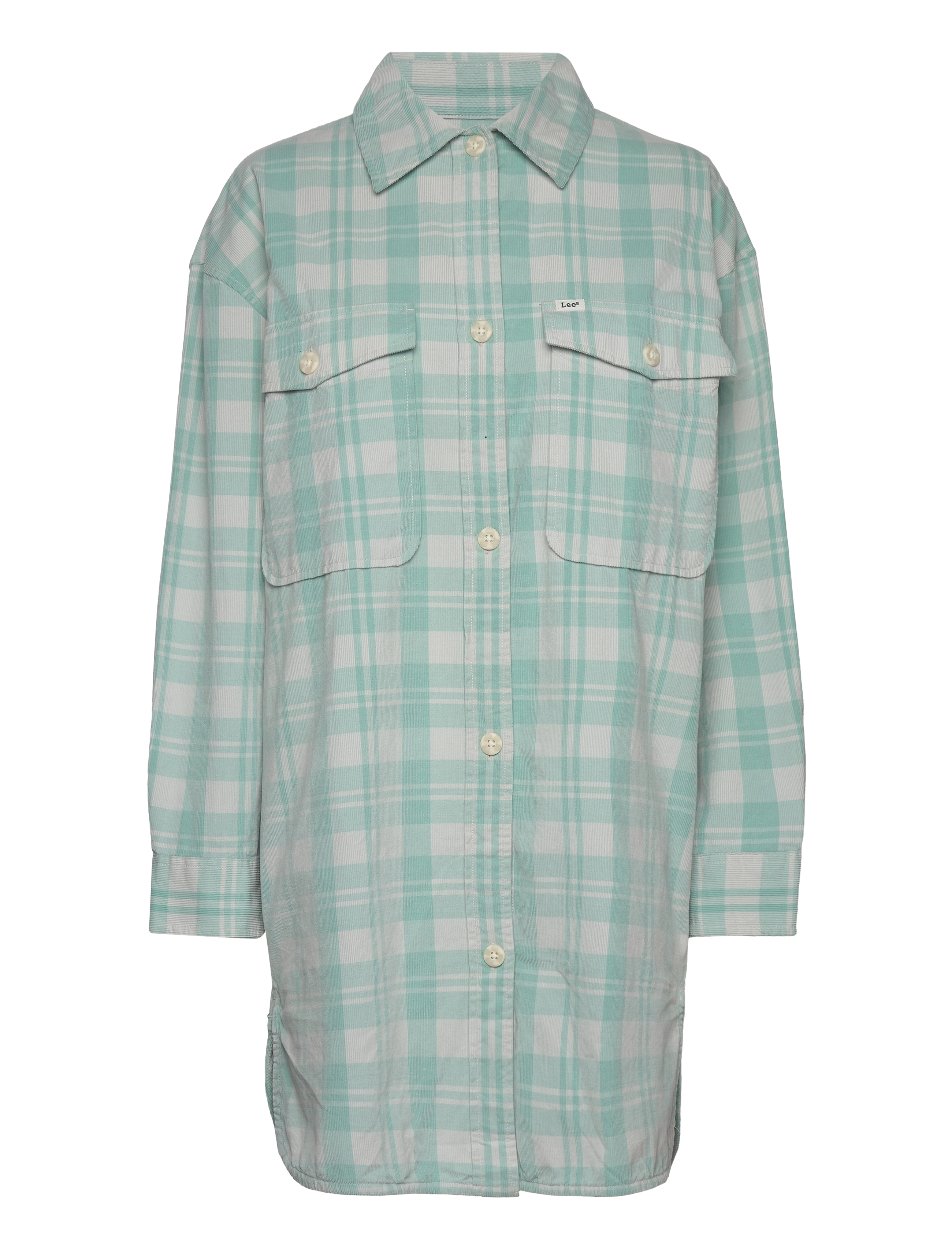 Lee Jeans ELONGATED OVERSHIRT - Skjortejakker - DUSTY JADE / blue