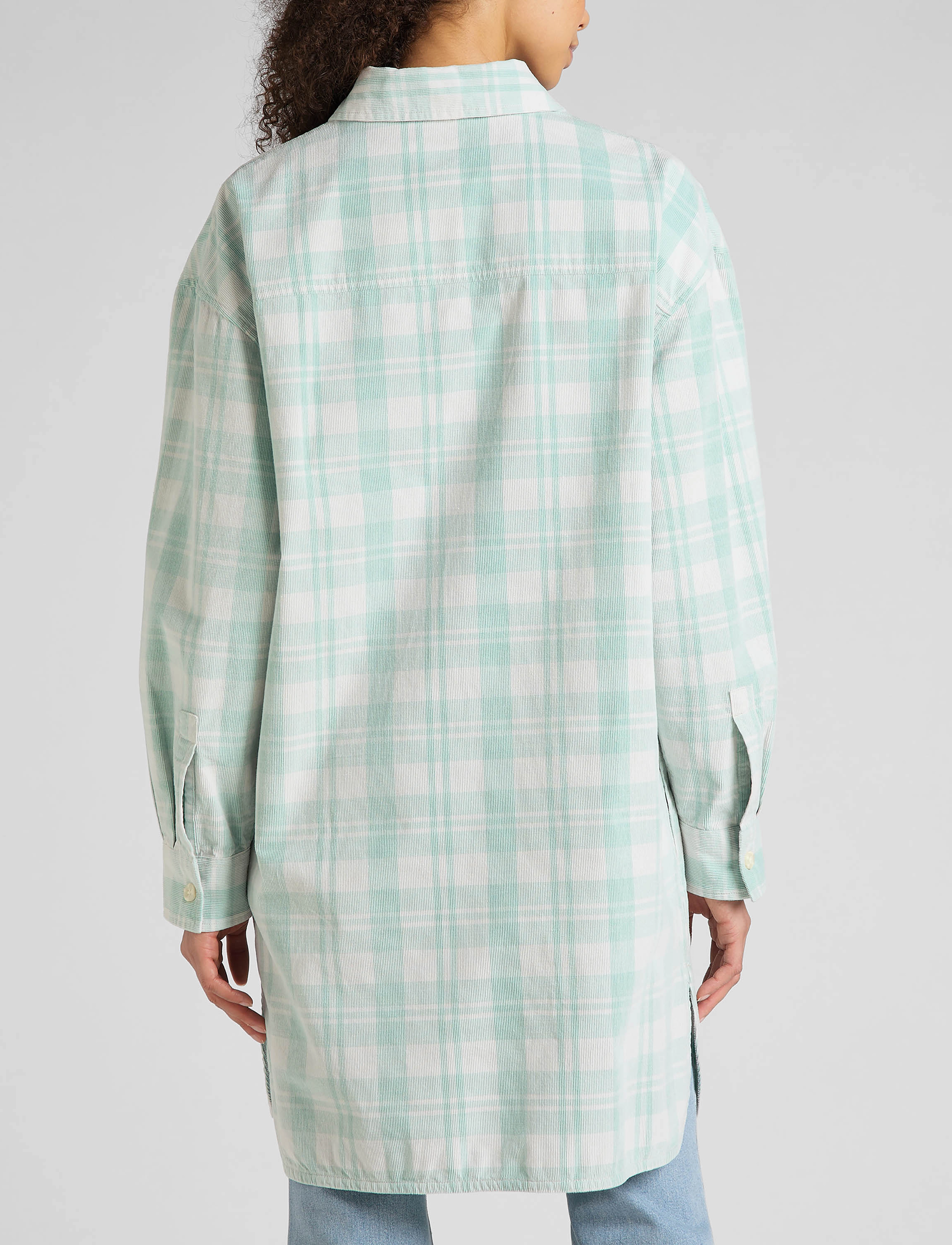 Lee Jeans - ELONGATED OVERSHIRT - kvinder - dusty jade - 3