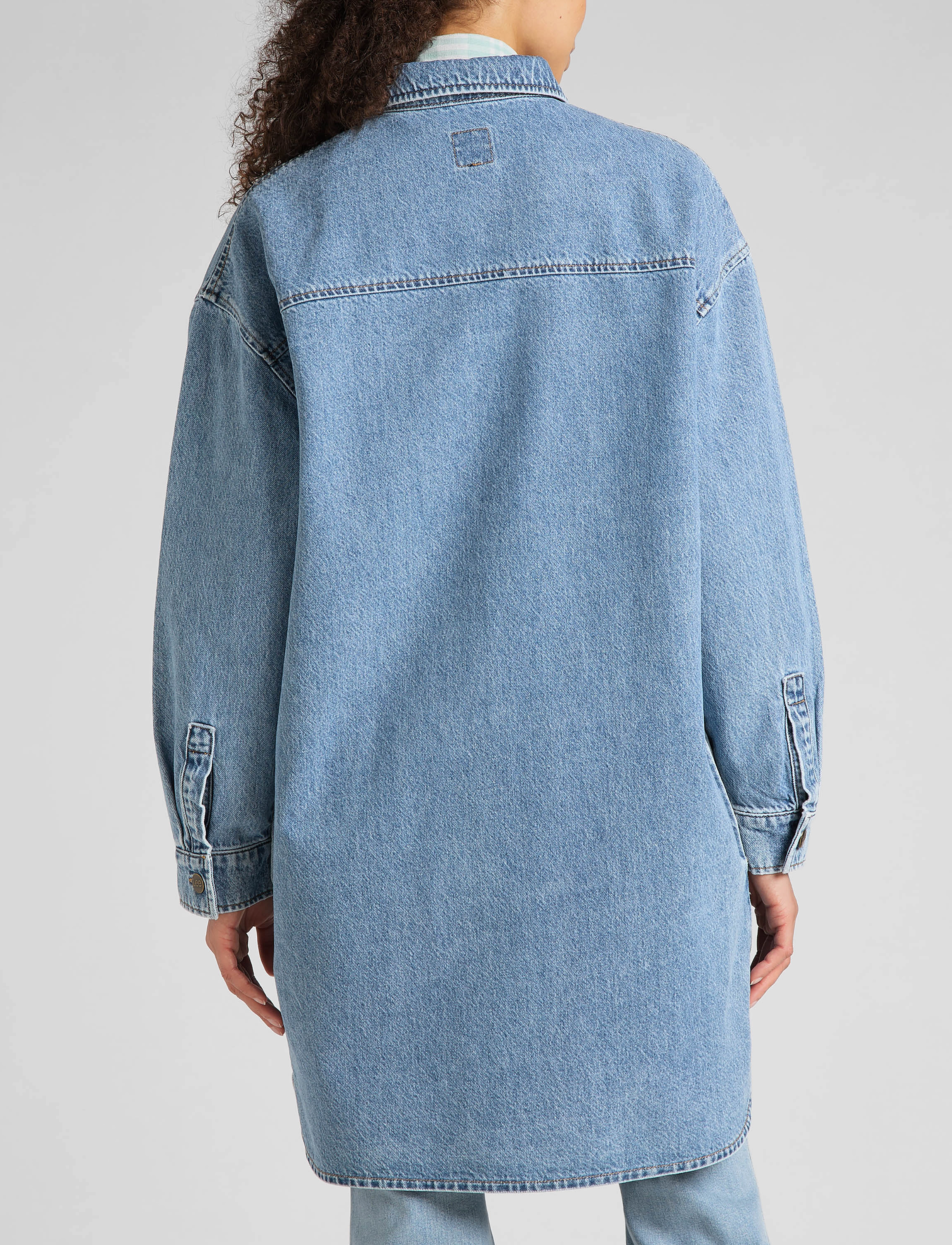 Lee Jeans - ELONGATED OVERSHIRT - marine blue - 3
