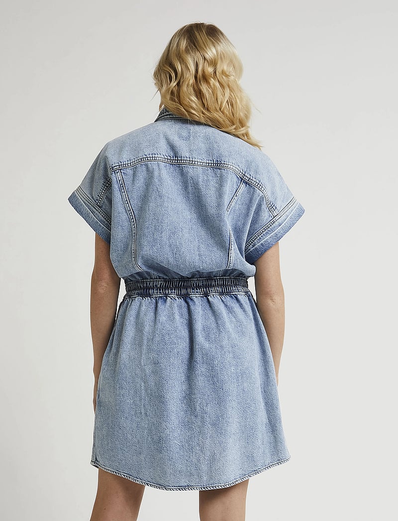Lee Jeans - RIDER SHIRTDRESS - hemdkleider - frosted blue - 3
