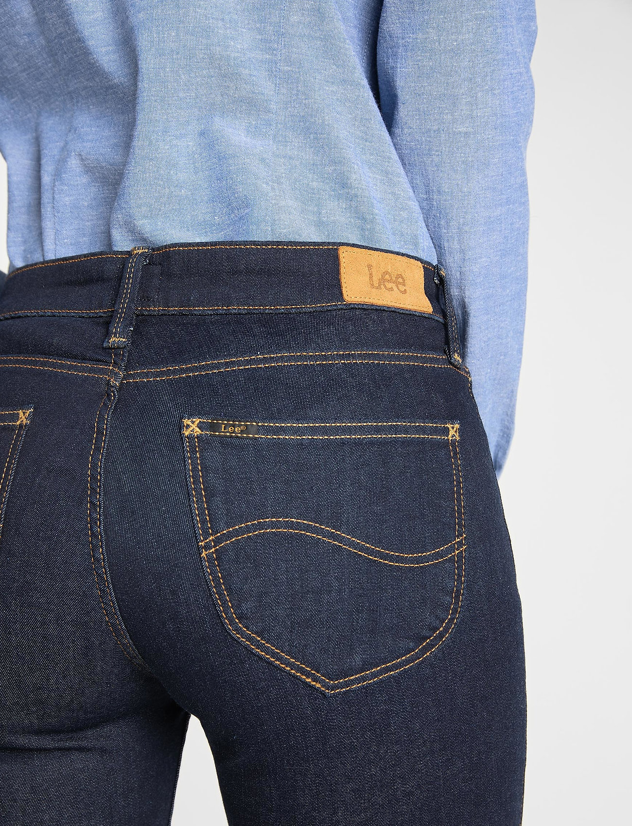 Lee Jeans - Scarlett - pillifarkut - rinse - 4