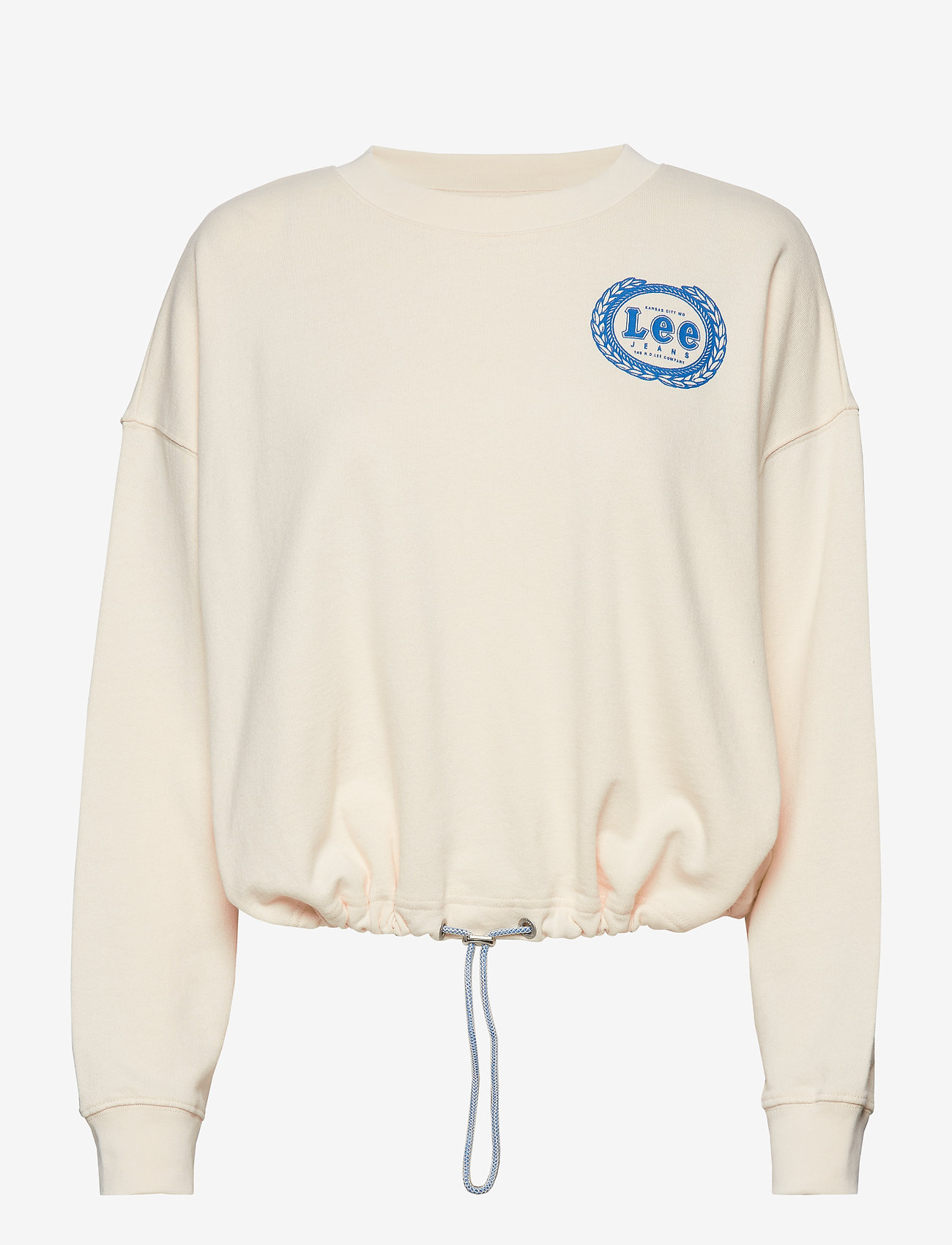 Lee Jeans - DRAWCORD CREW - ecru - 0