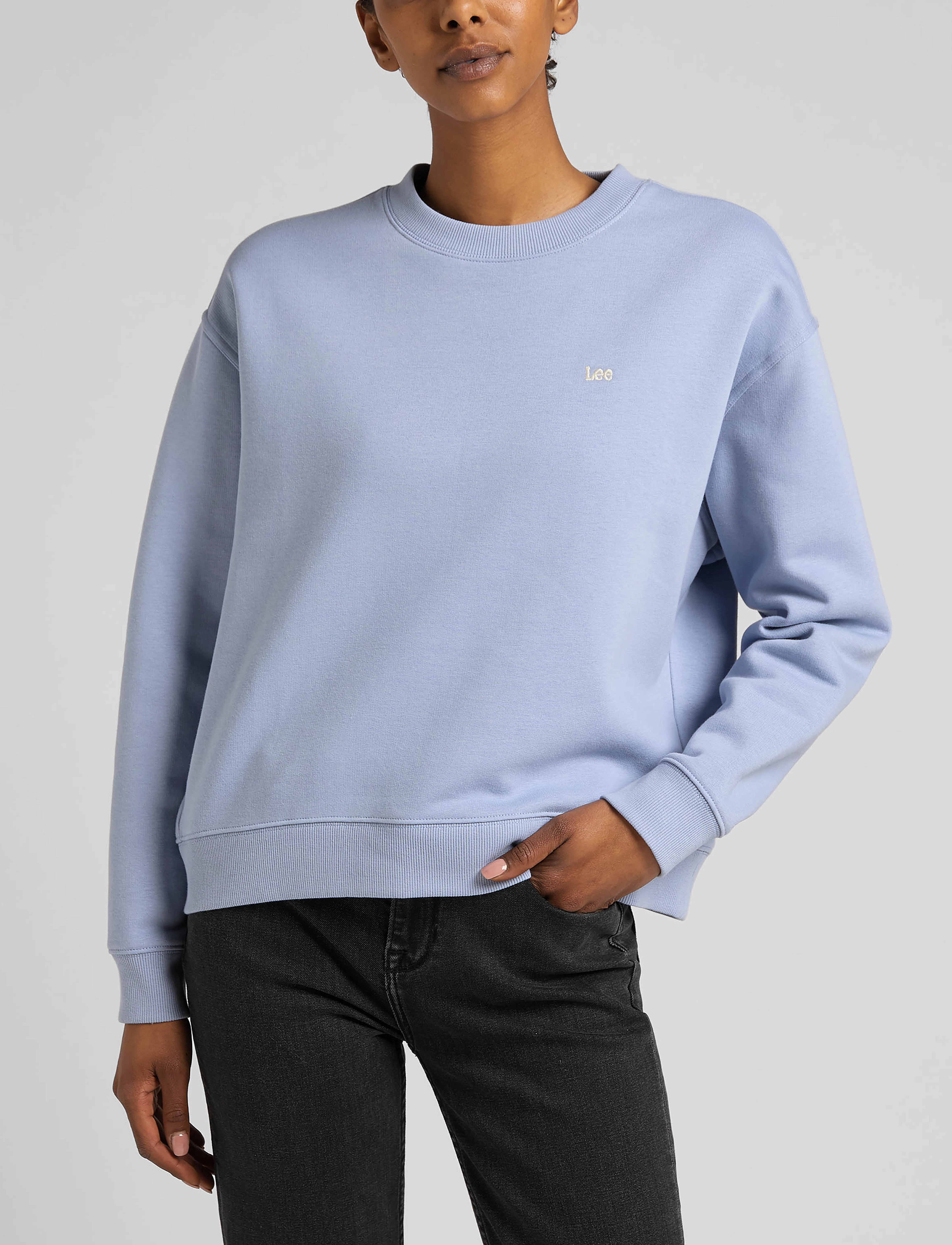 Lee Jeans - CREW SWS - parry blue - 2
