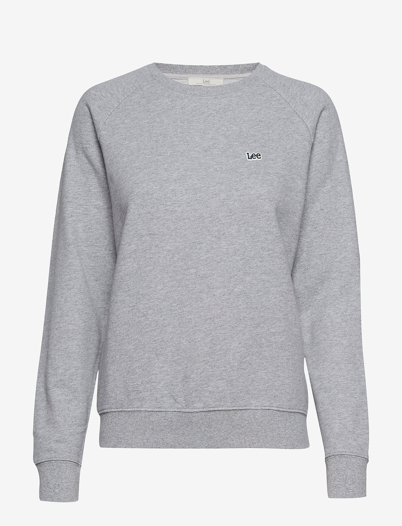 Lee Jeans - PLAIN CREW NECK SWS - grey mele - 0