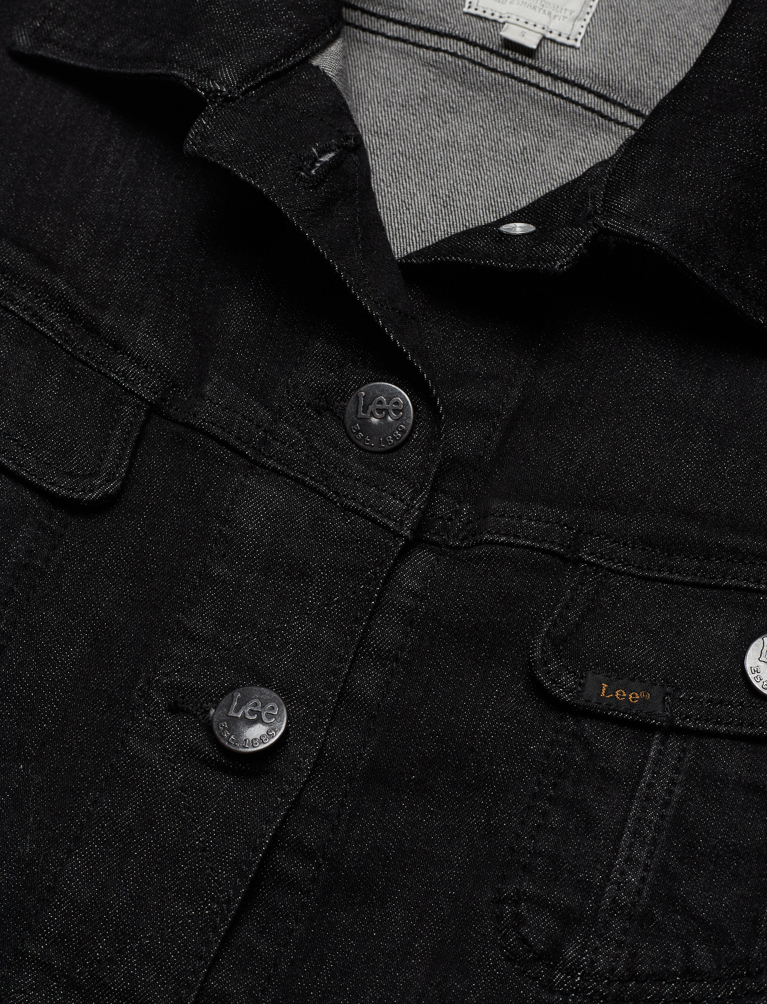 Lee Jeans - SLIM RIDER - black orrick - 2
