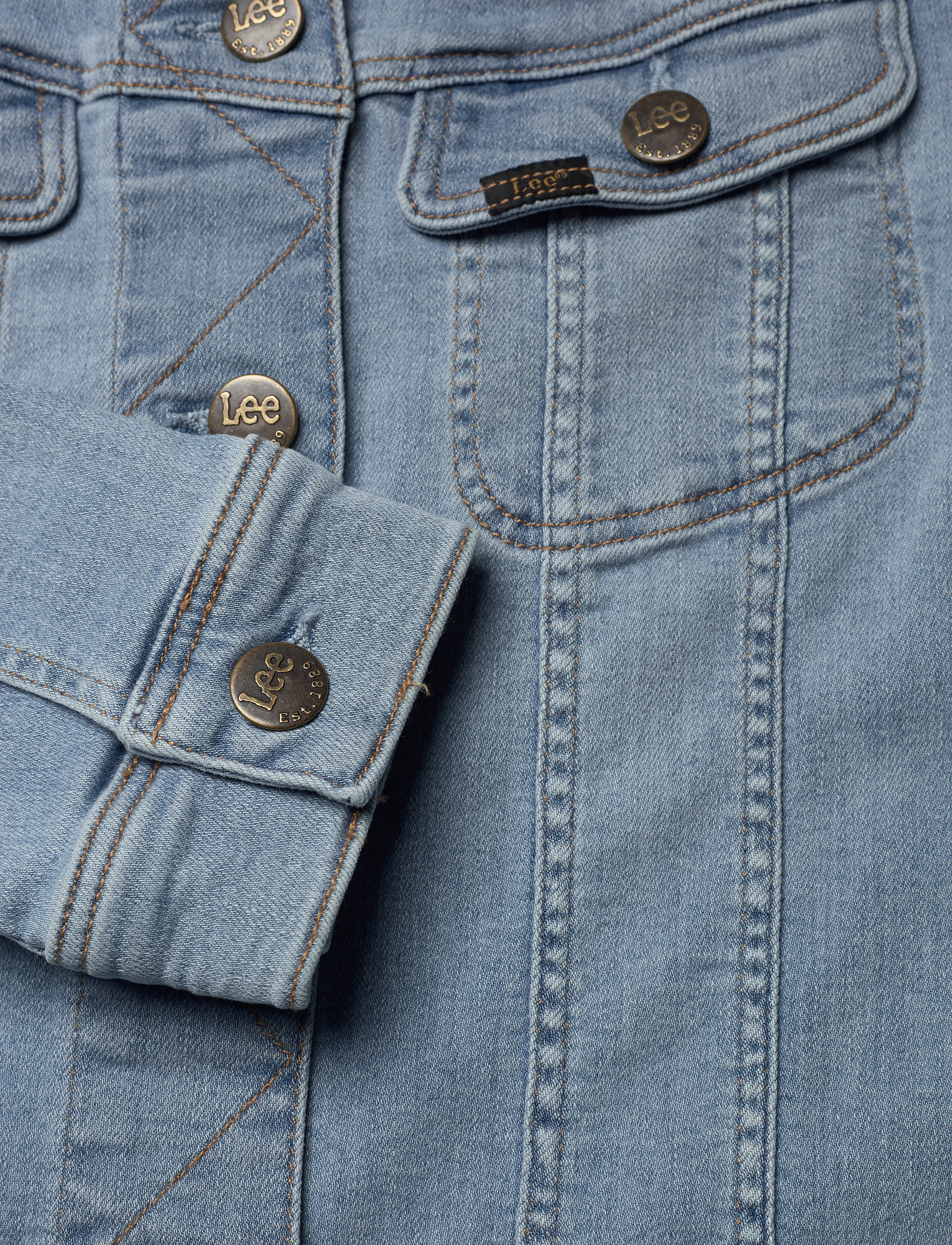 Lee Jeans - SLIM RIDER - light coroval - 3