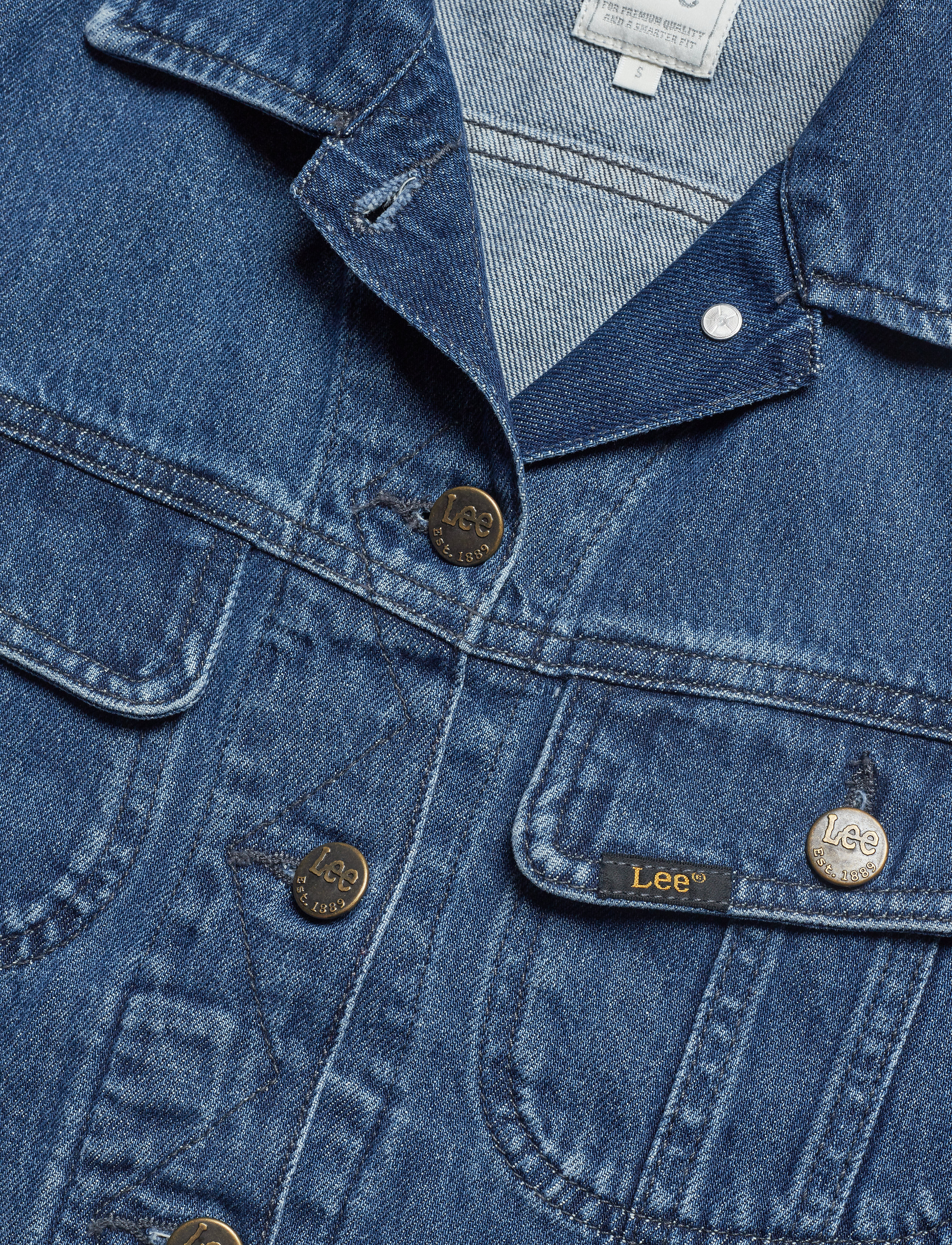 Lee Jeans - CROPPED RIDER JACKET - tic - 2