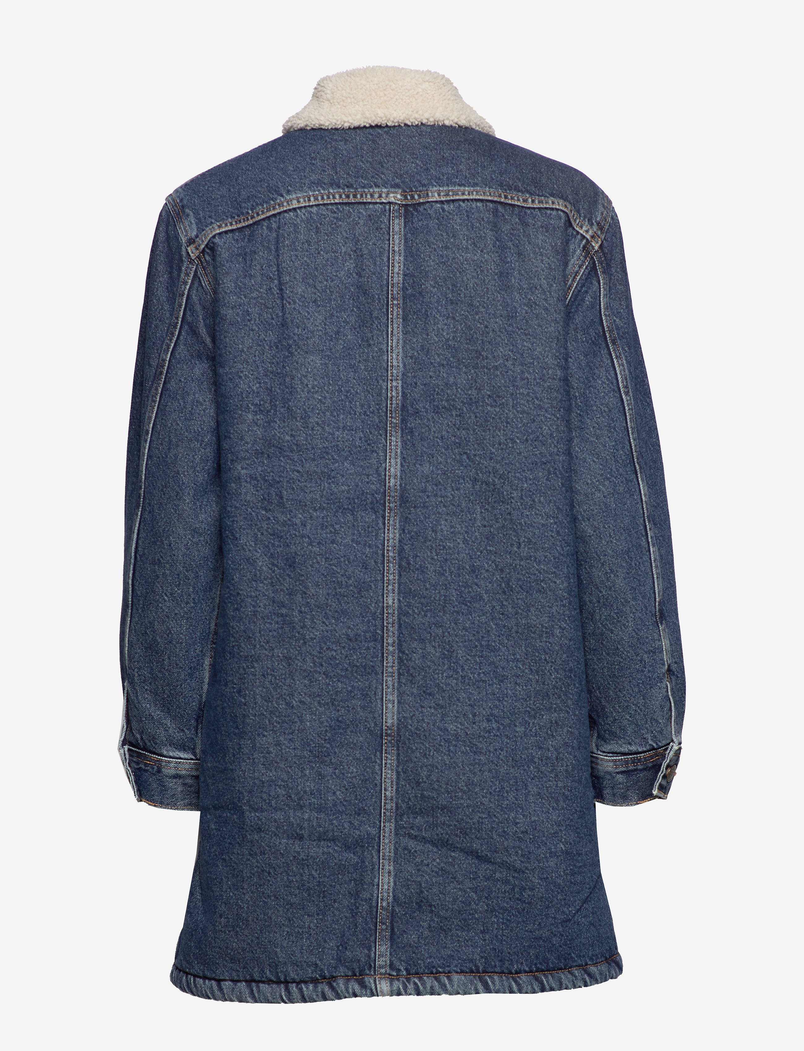 Lee Jeans - SHERPA DUSTER - dark stone - 1