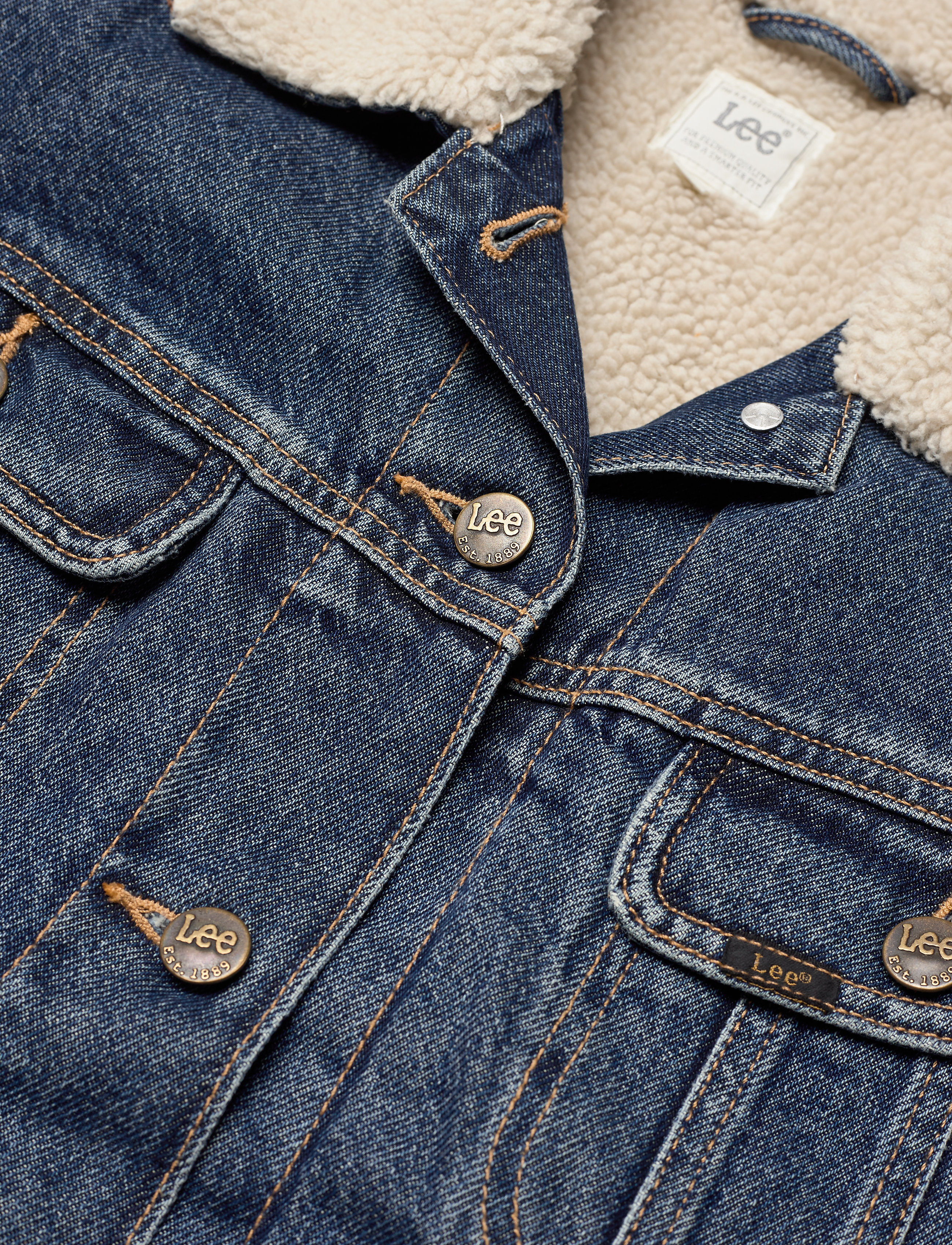 Lee Jeans - SHERPA DUSTER - dark stone - 2