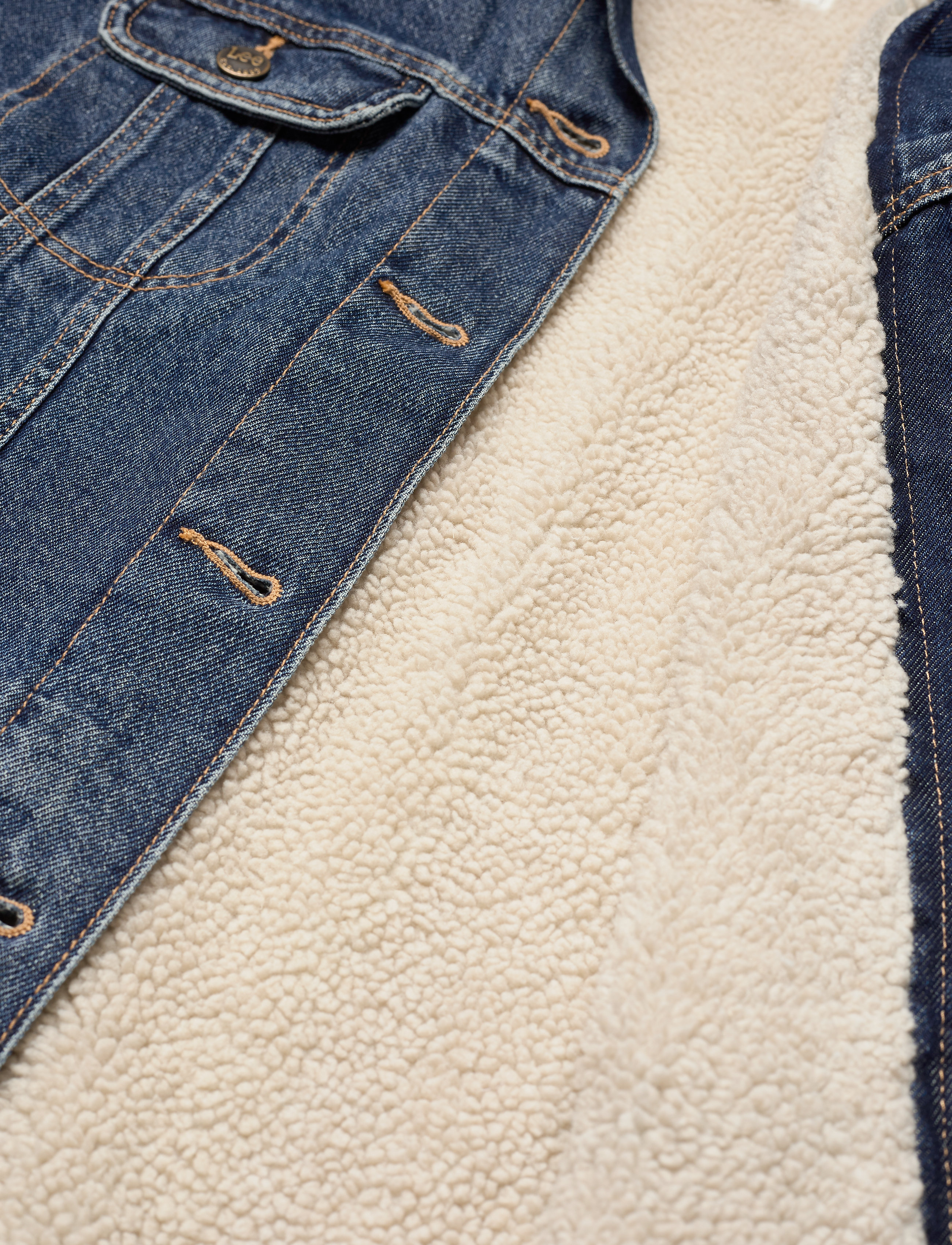 Lee Jeans - SHERPA DUSTER - dark stone - 4