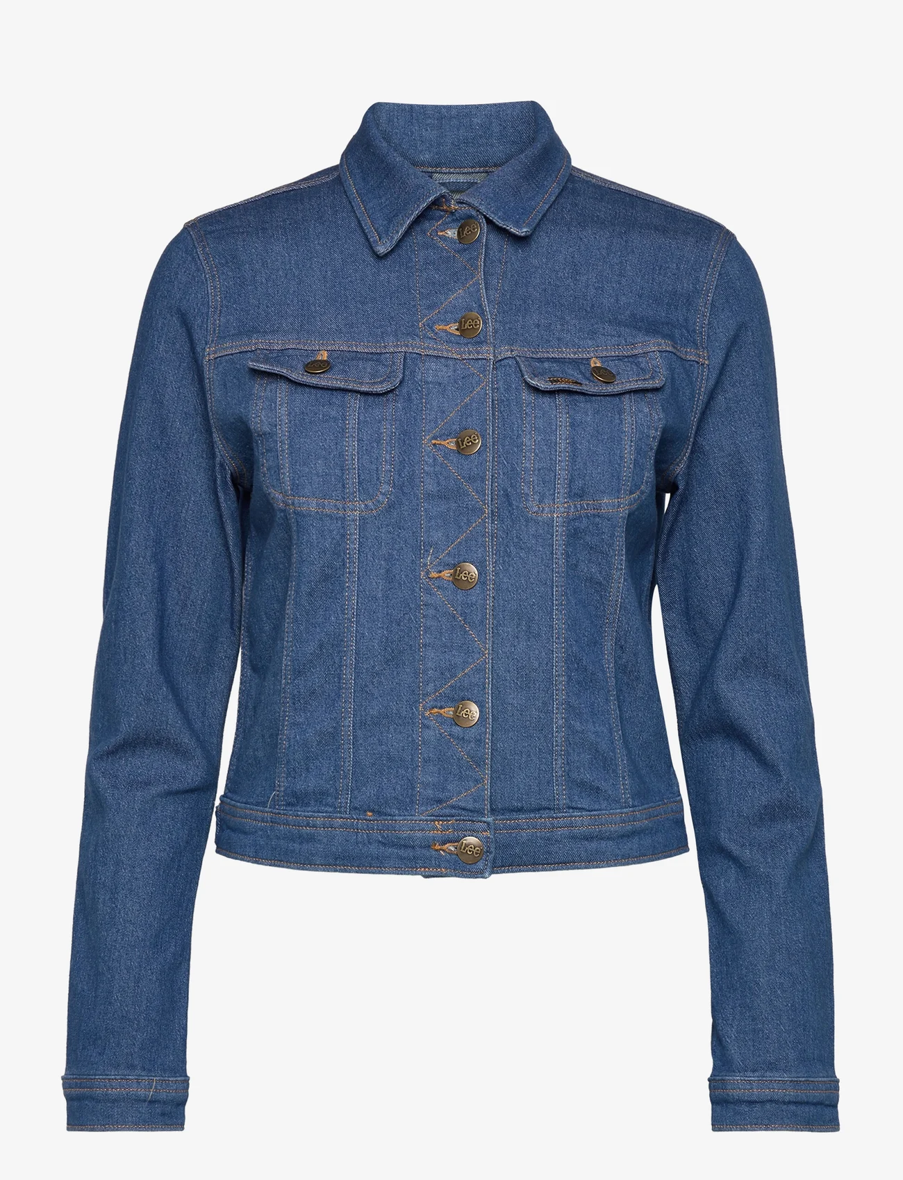 Lee Jeans - RIDER JACKET - denim jackets - sienna bright - 0