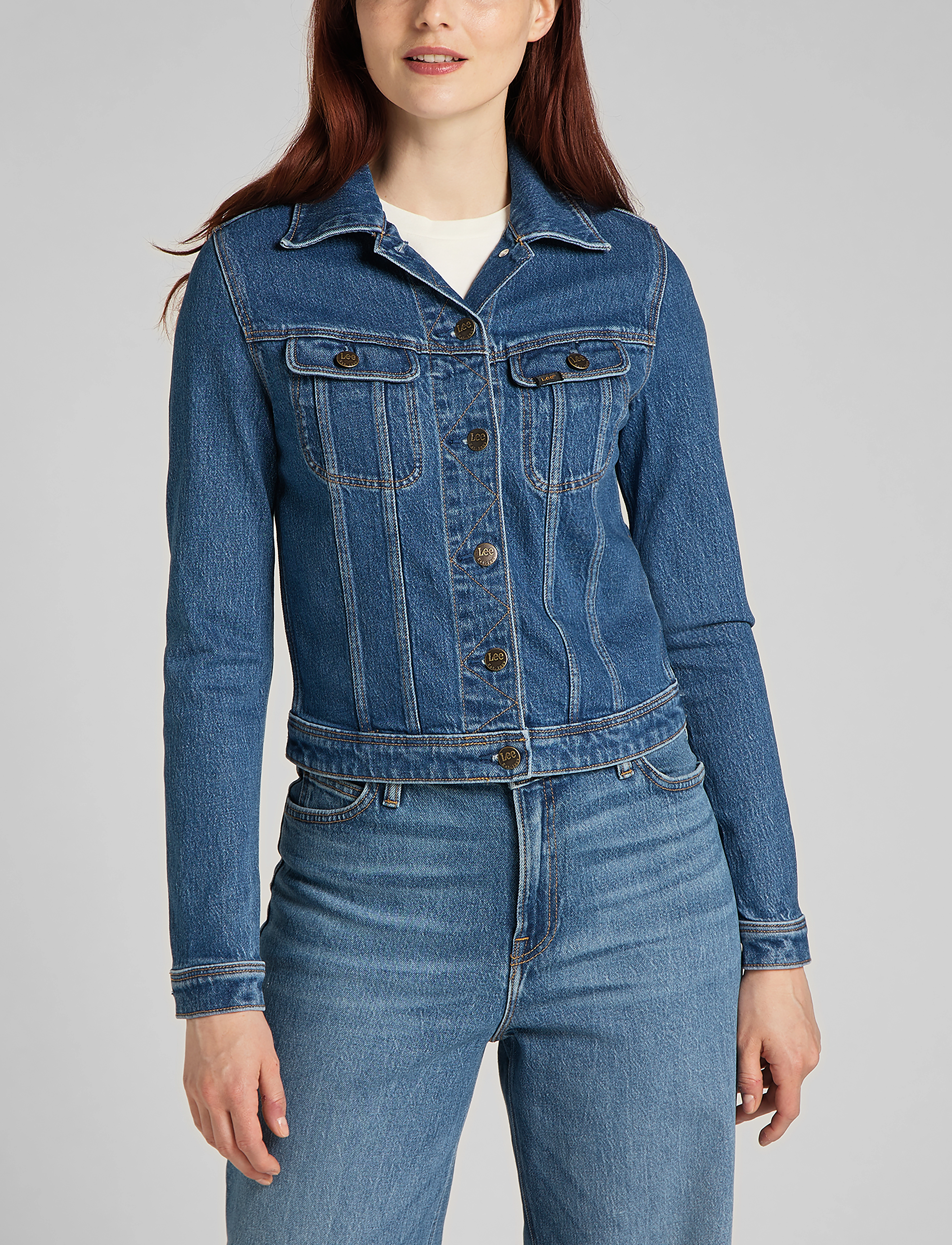 Lee Jeans - RIDER JACKET - sienna bright - 2