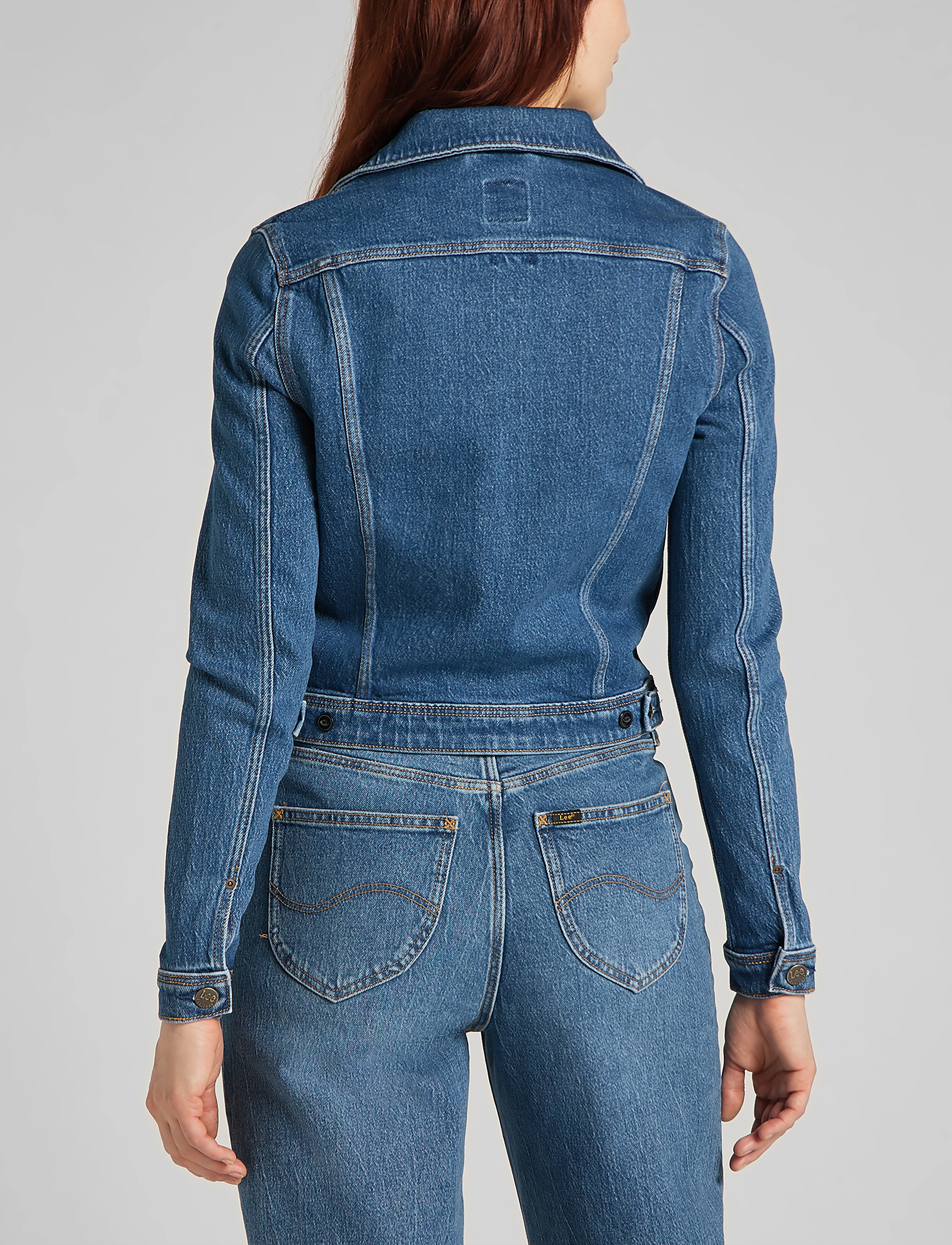 Lee Jeans - RIDER JACKET - worn iris - 3