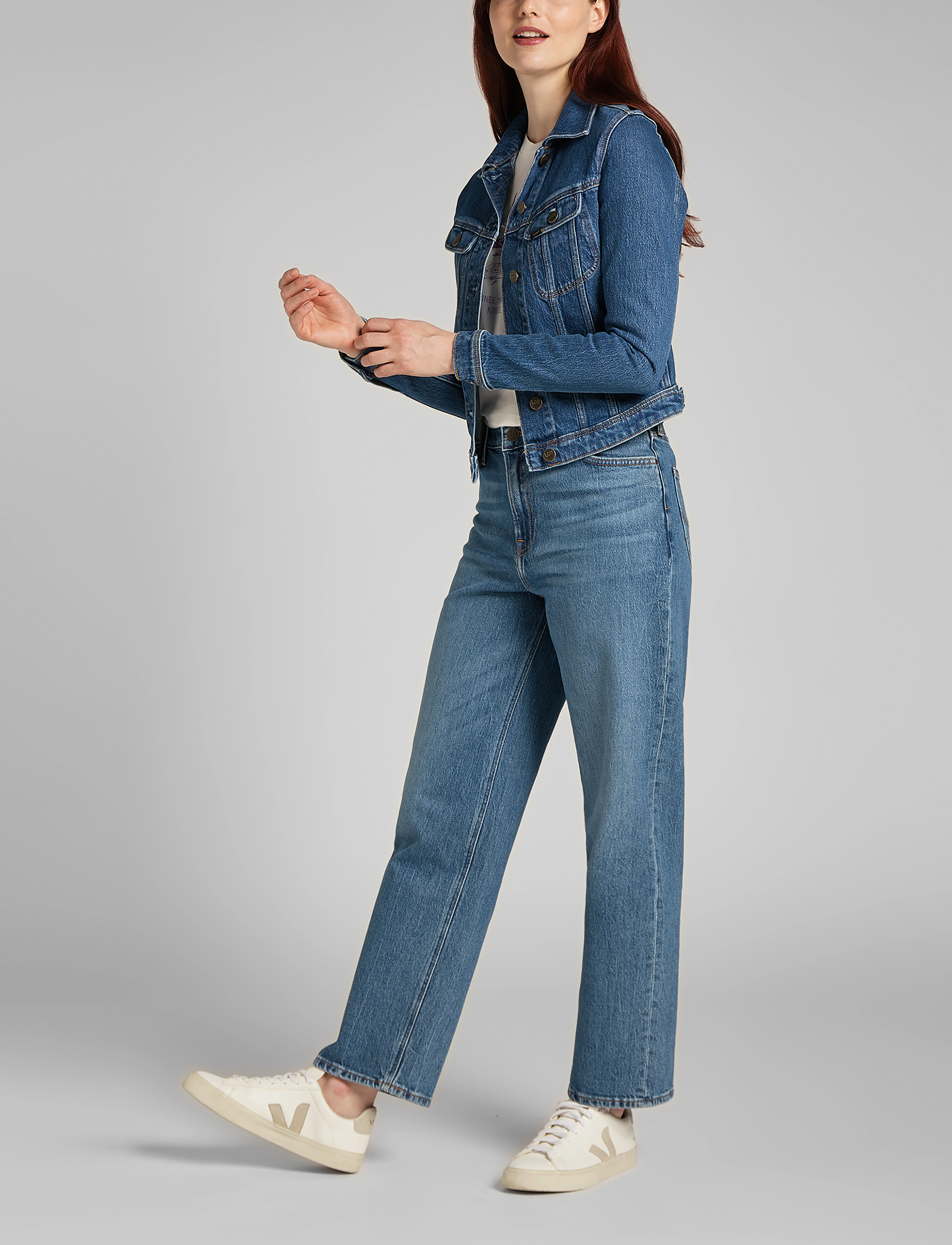 Lee Jeans - RIDER JACKET - worn iris - 4