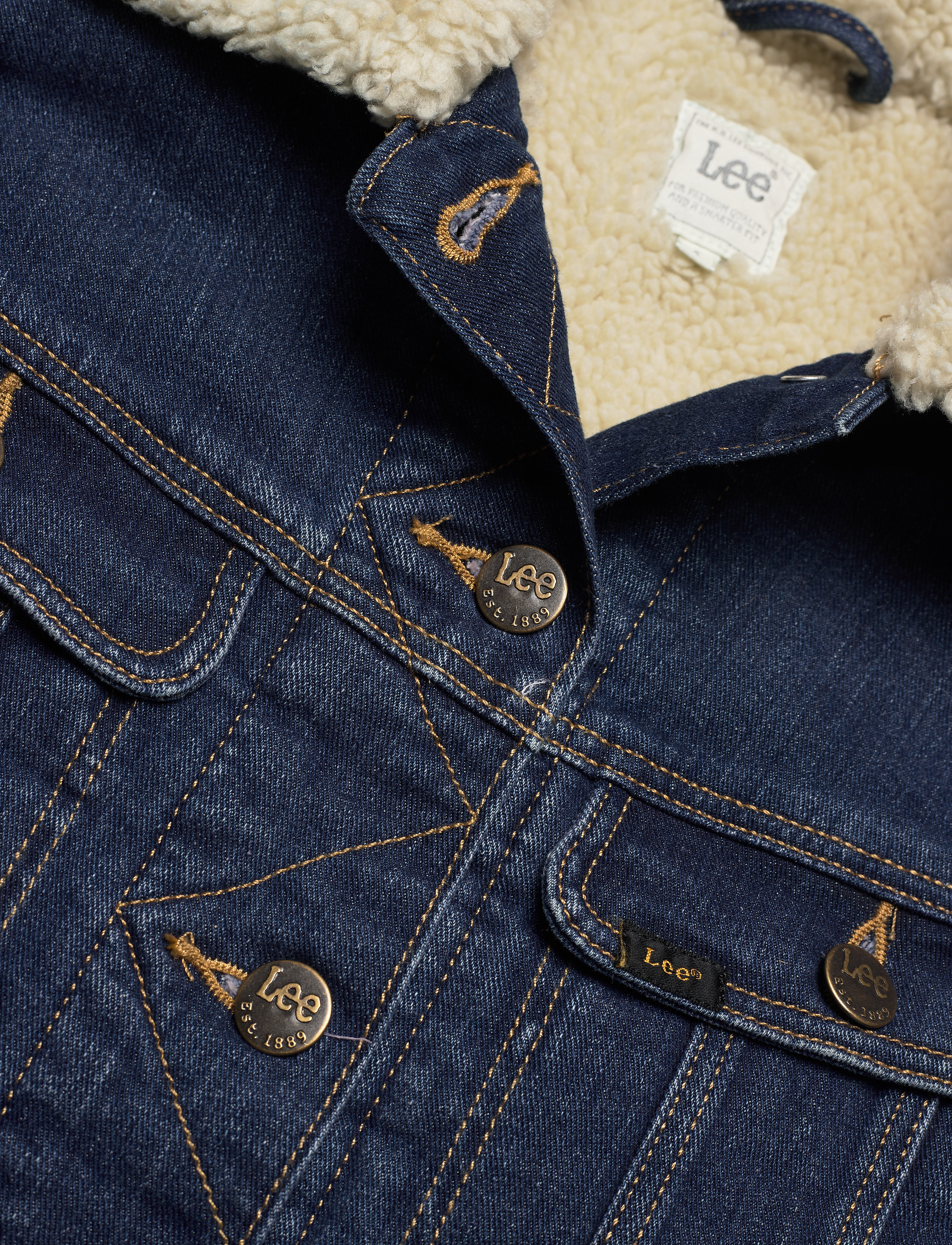 Lee Jeans - SHERPA RIDER - dark sidney - 2