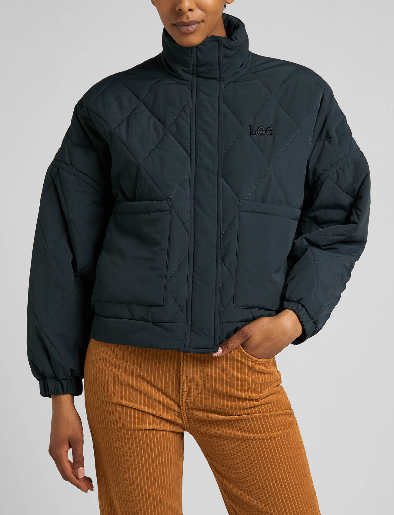 Lee Jeans - LIGHT LAYER JACKET - charcoal - 0