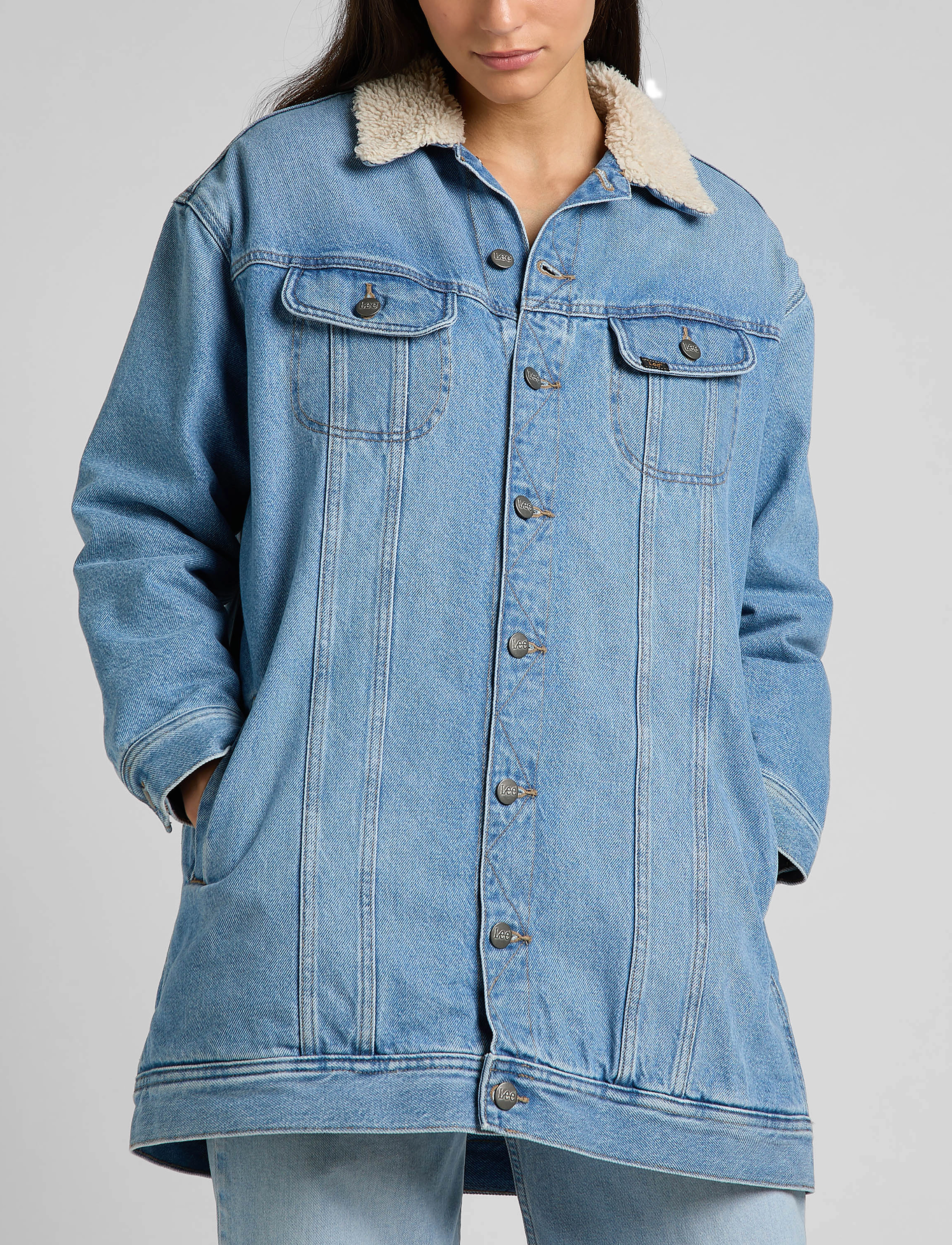 Lee Jeans - ELONGATED SHERPA RIDER - day use - 2