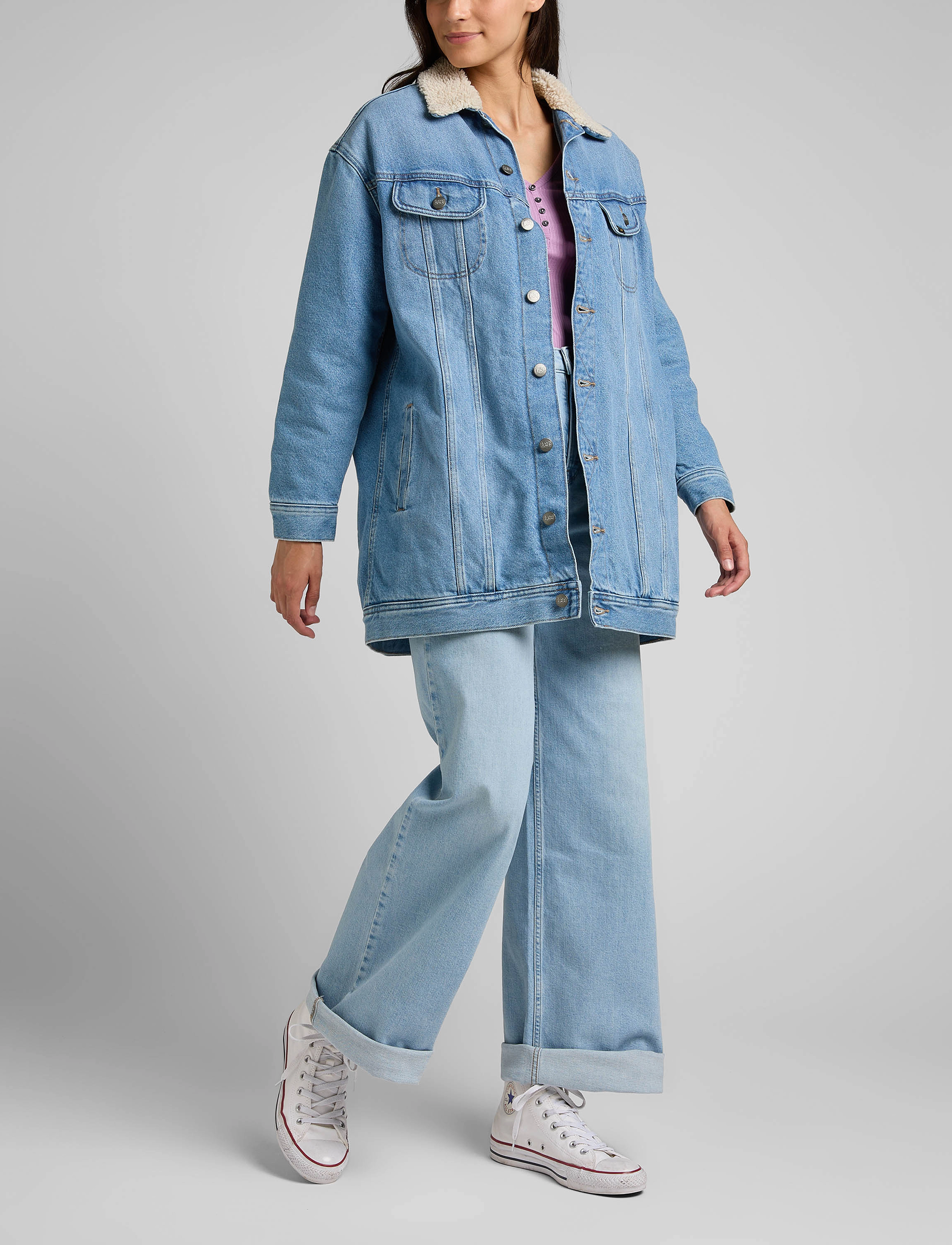 Lee Jeans - ELONGATED SHERPA RIDER - day use - 4