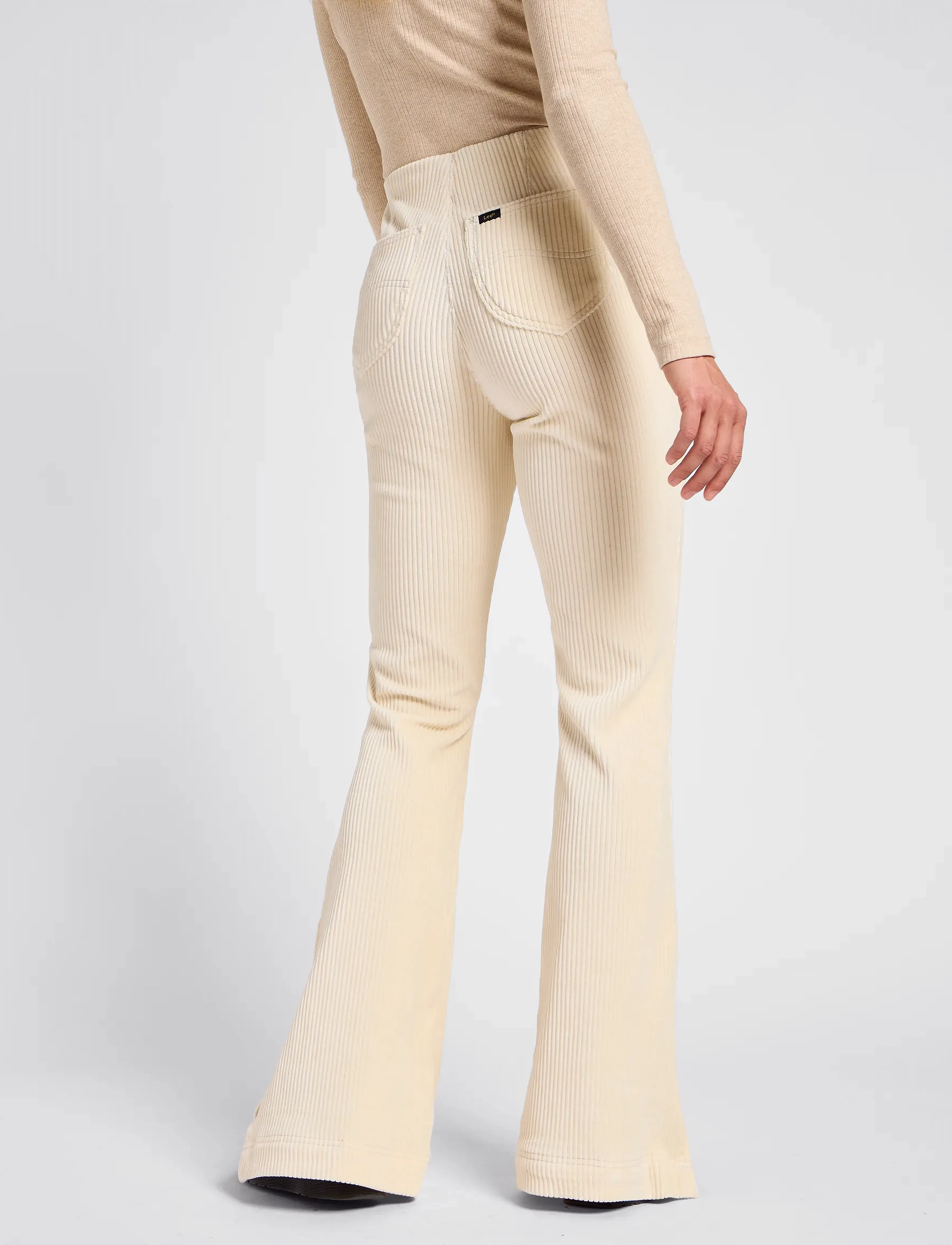 Lee Jeans - PULL ON FLARE - flared jeans - soy bean - 3
