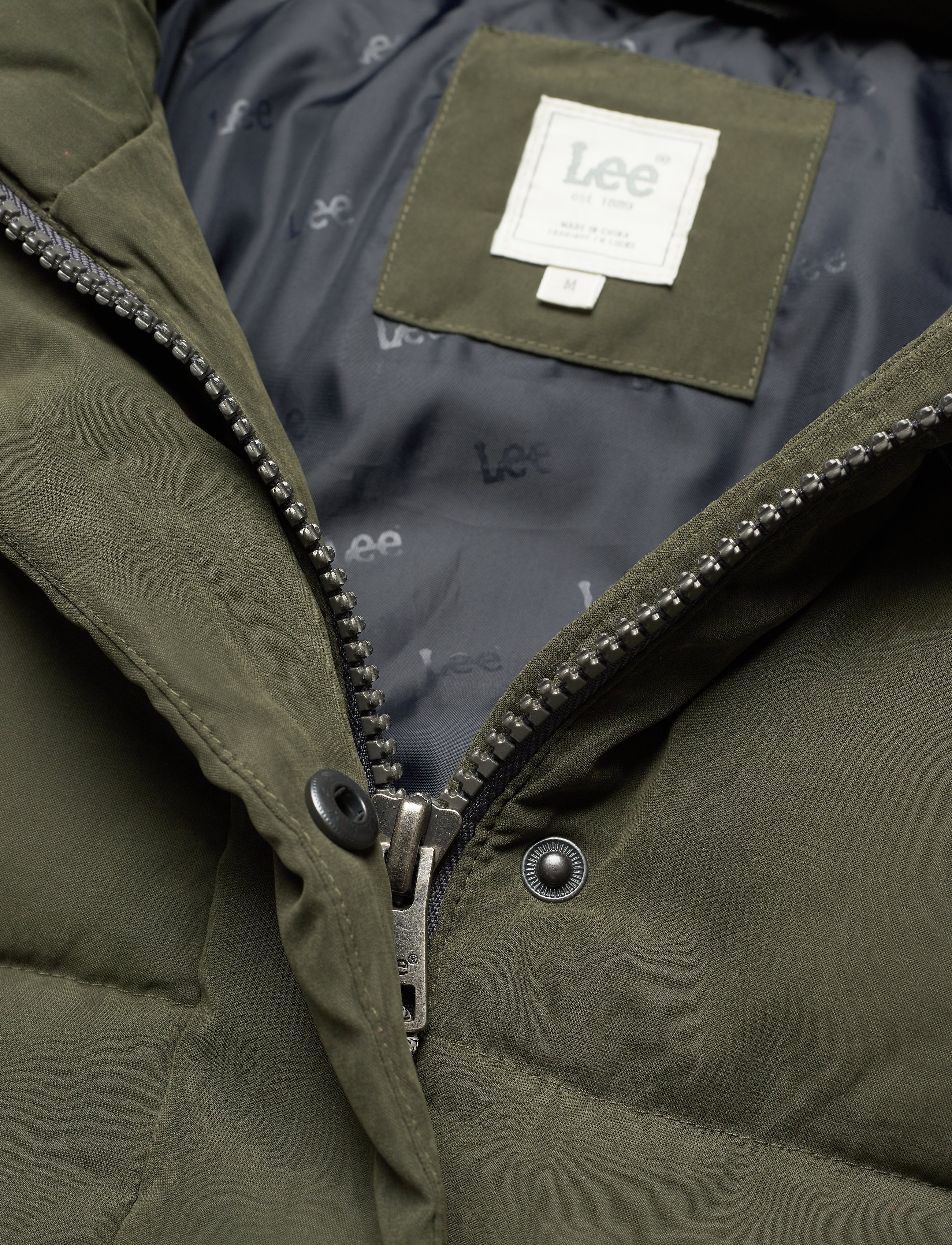 Lee Jeans - PUFFER JACKET - serpico green - 5
