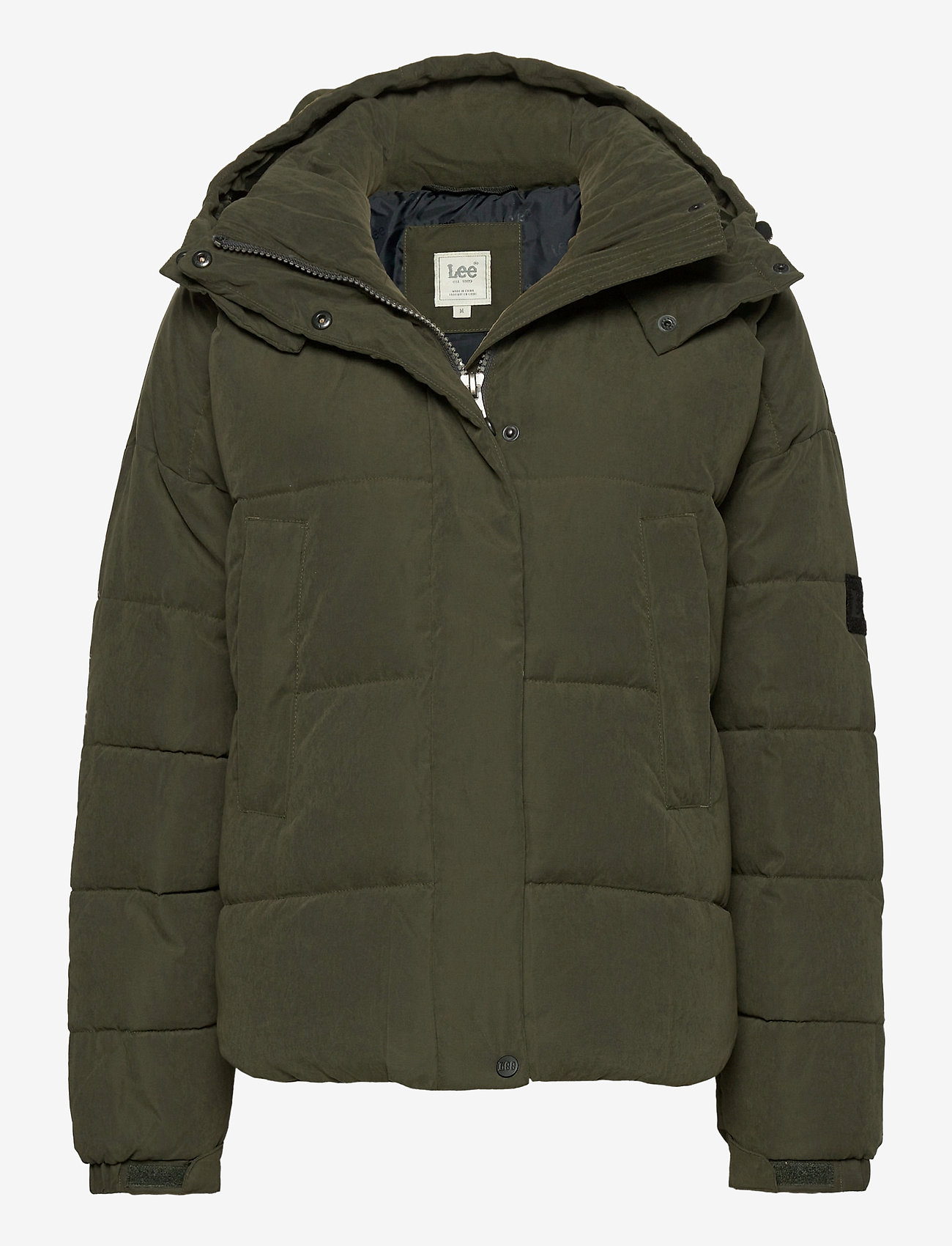 PUFFER JACKET - SERPICO GREEN