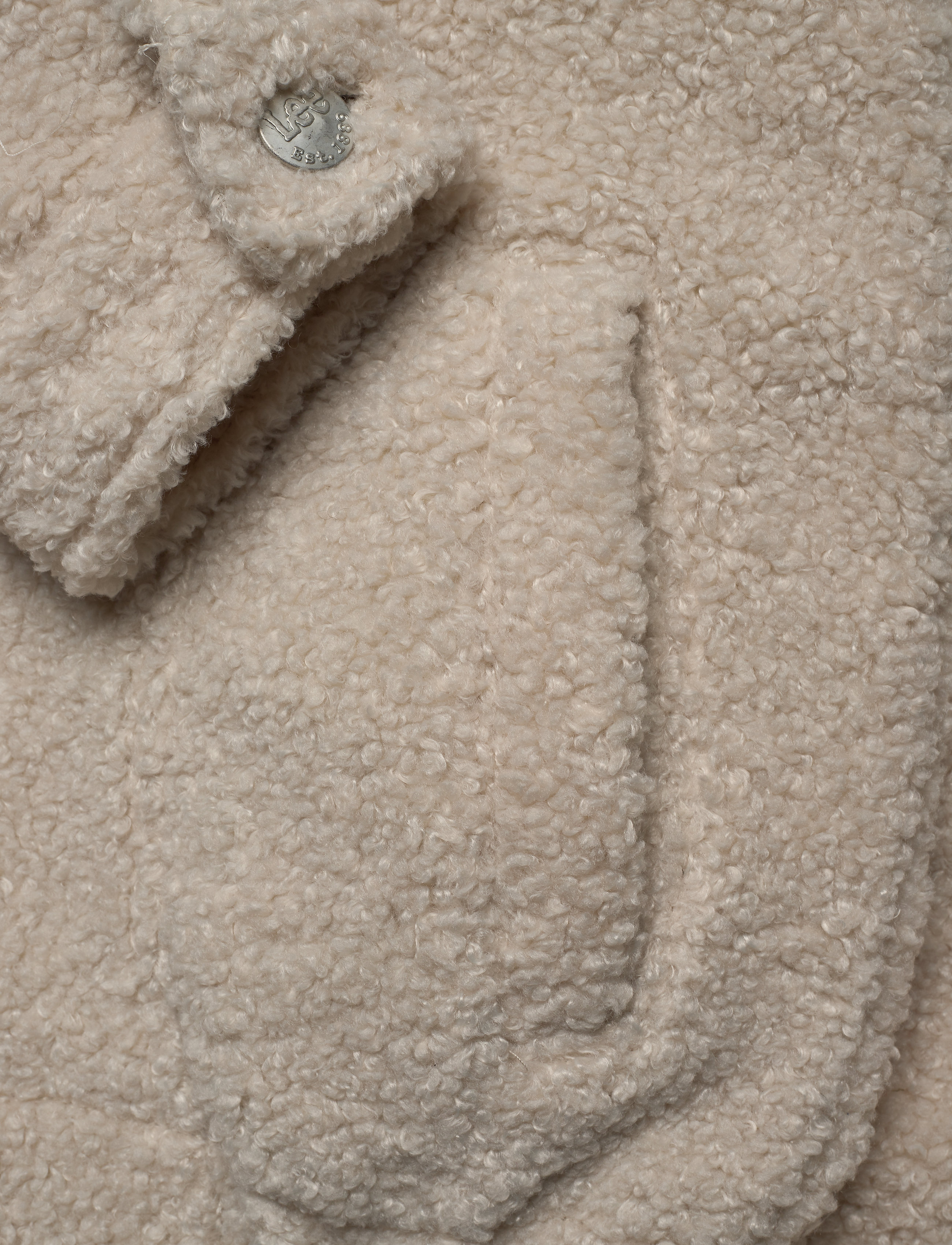 Lee Jeans - SHERPA RIDER JACKET - off white - 3