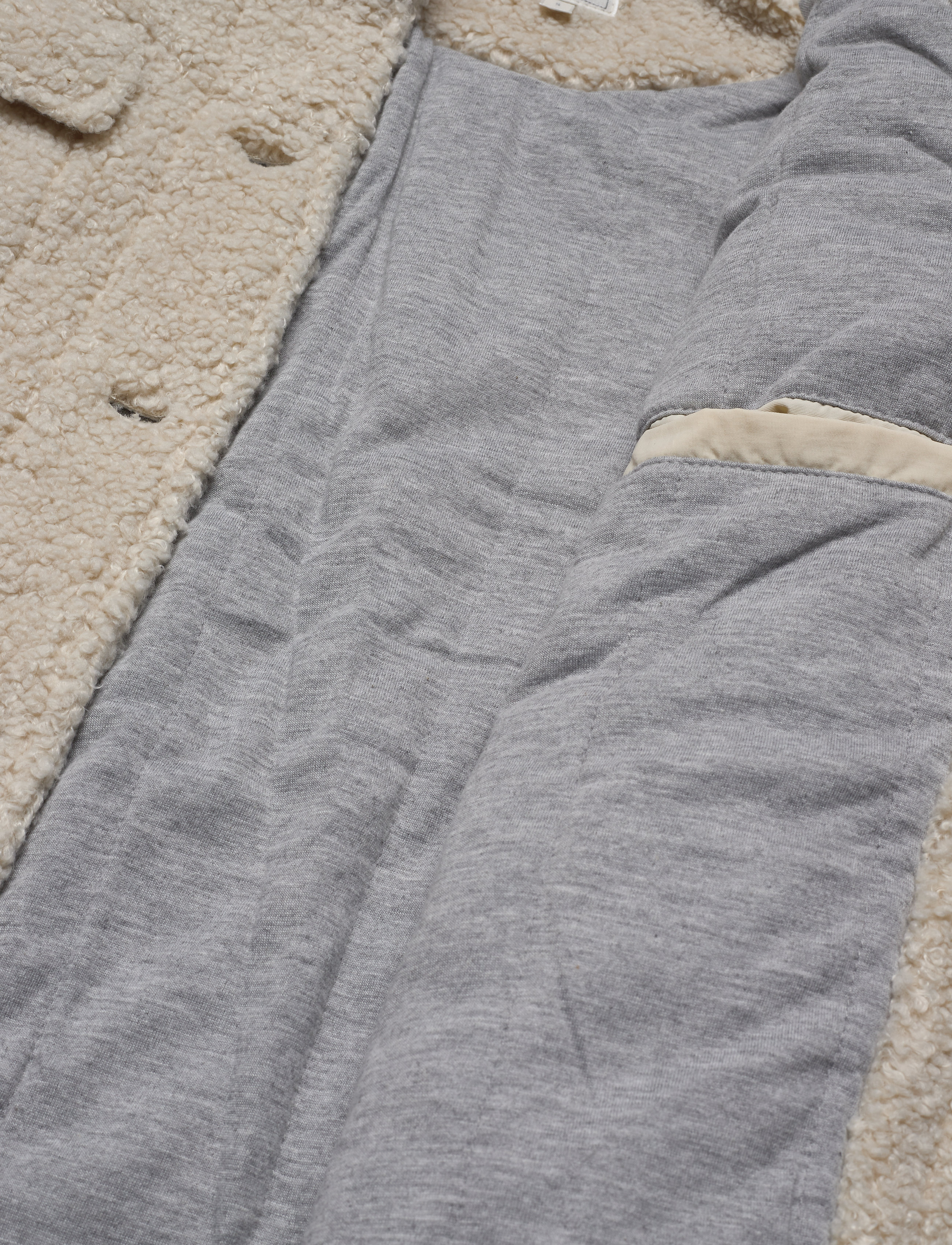 Lee Jeans - SHERPA RIDER JACKET - off white - 4